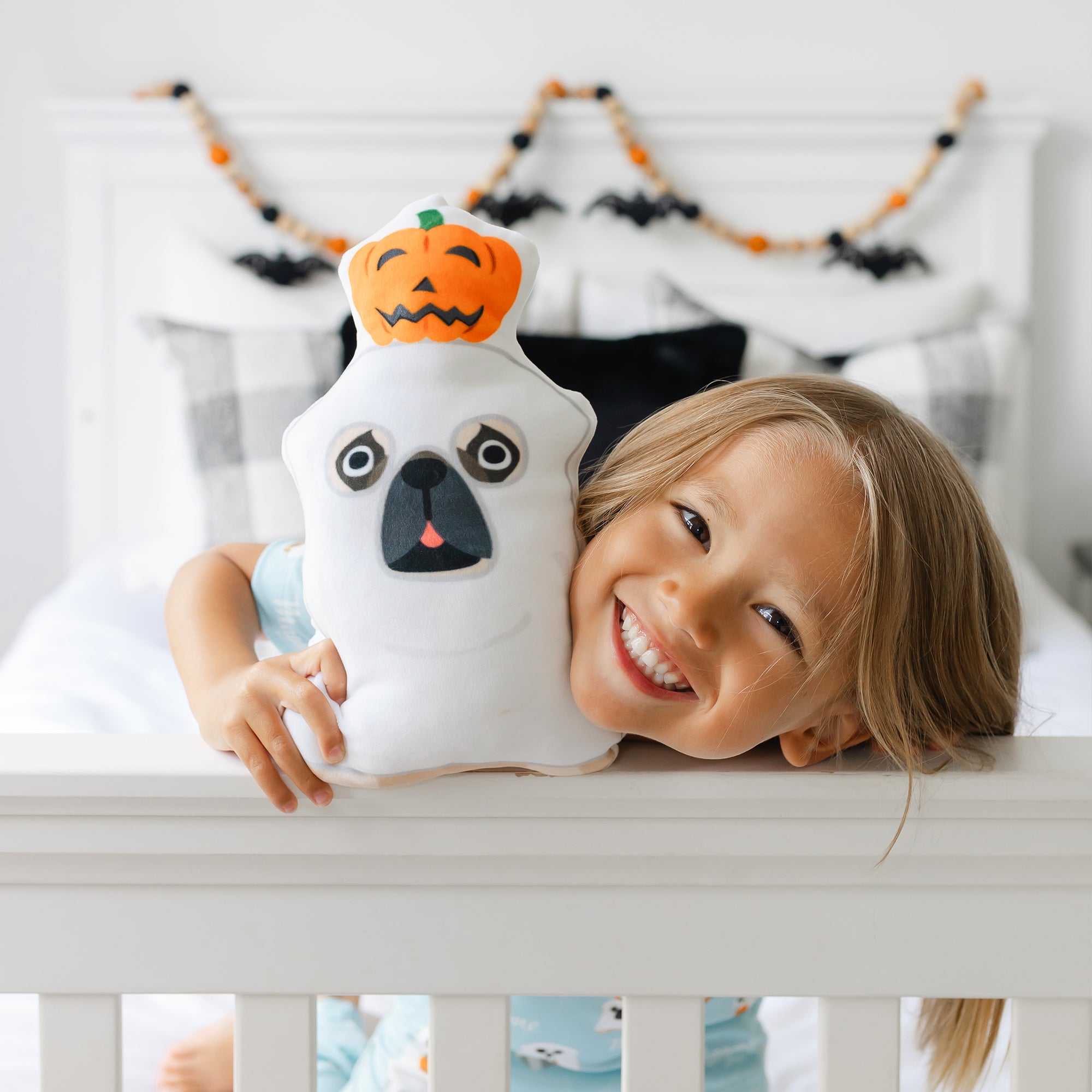 Halloween '23 - Personalized Boo Dog Squishy Plush