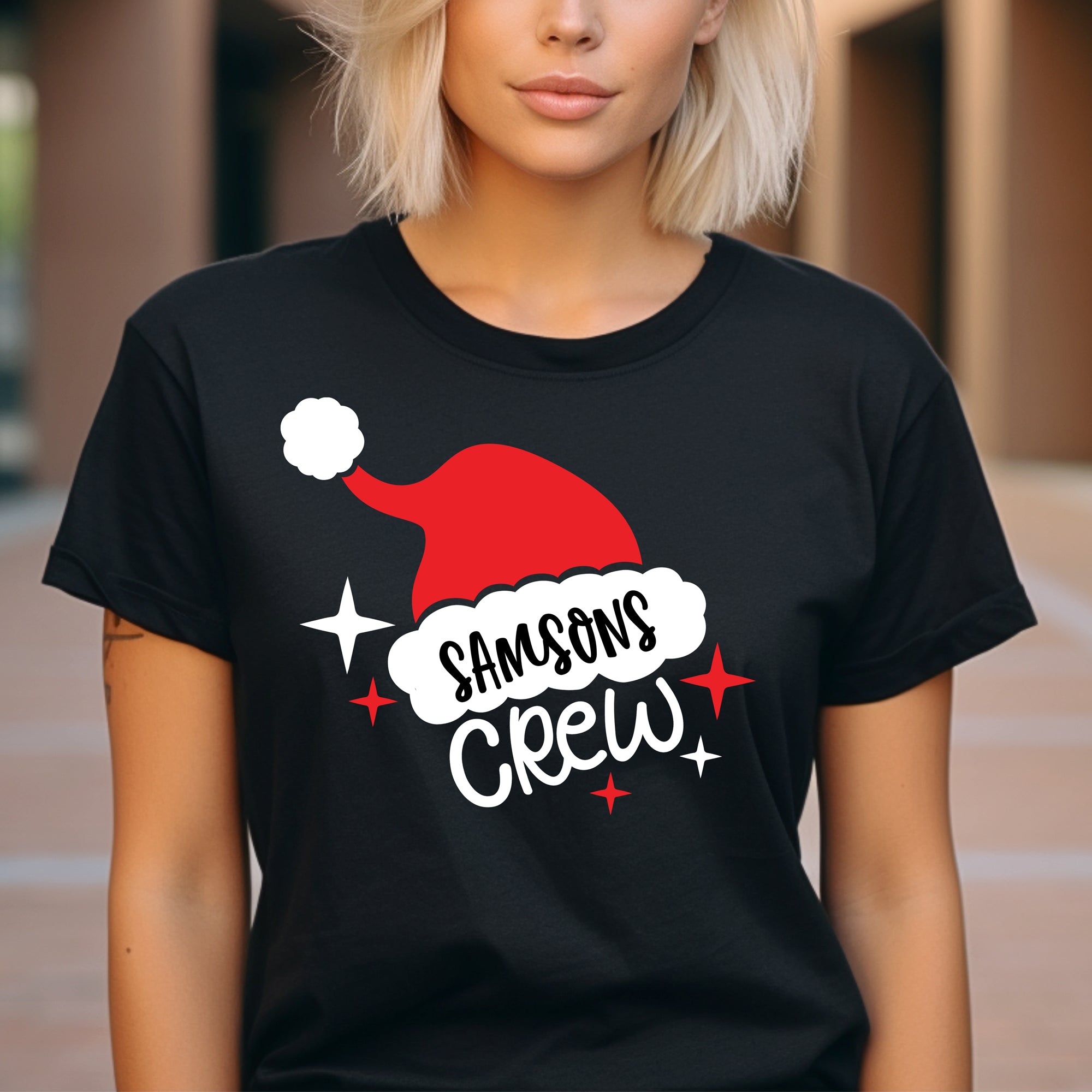 Holiday '23 - Personalized FAMILY BLACK T-Shirt