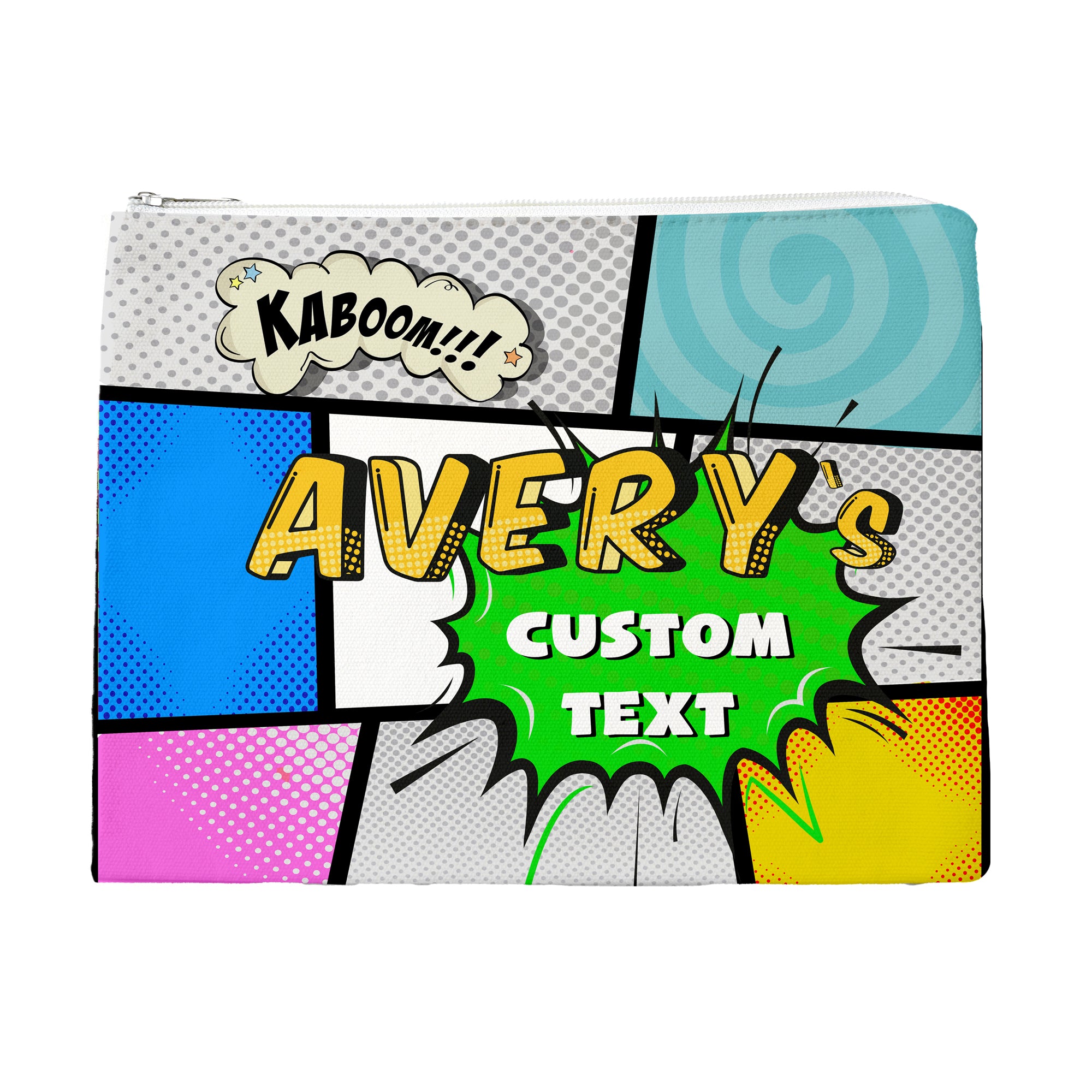 School Bag CUSTOM TEXT - COMIC '24