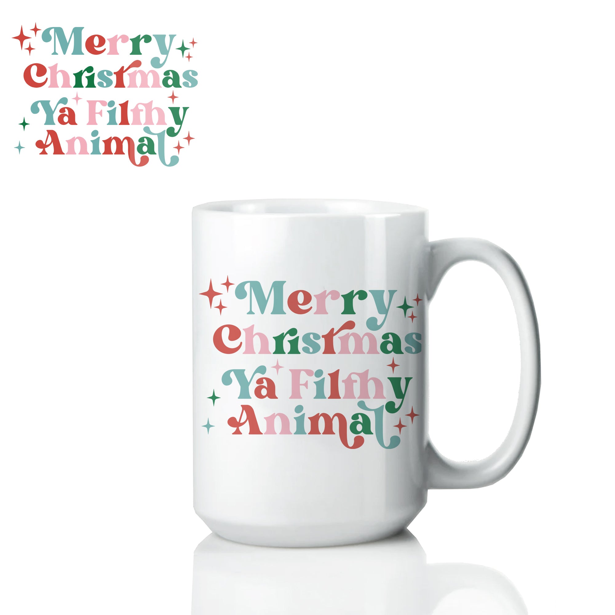 Holiday '23 - Non Personalized 15 oz Ceramic Mug
