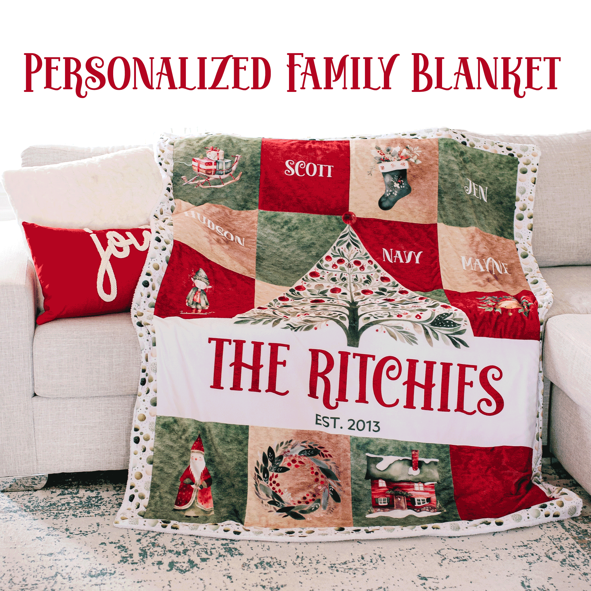 Holiday ‘23 - Family Blanket - Limited Edition