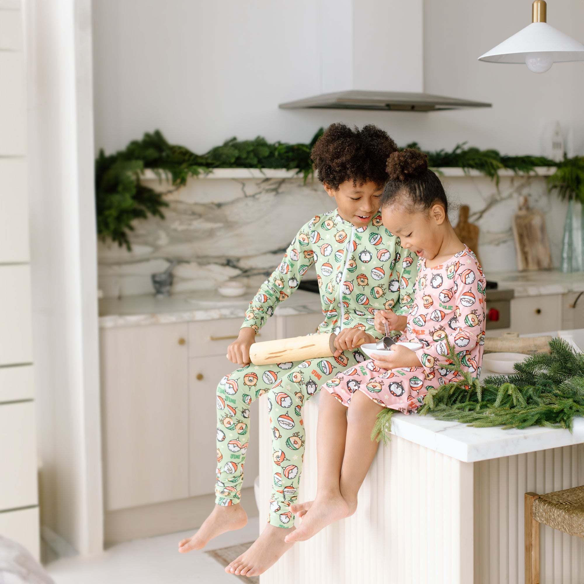 Holiday '25 - Kids Personalized Pyjamas ONESIE