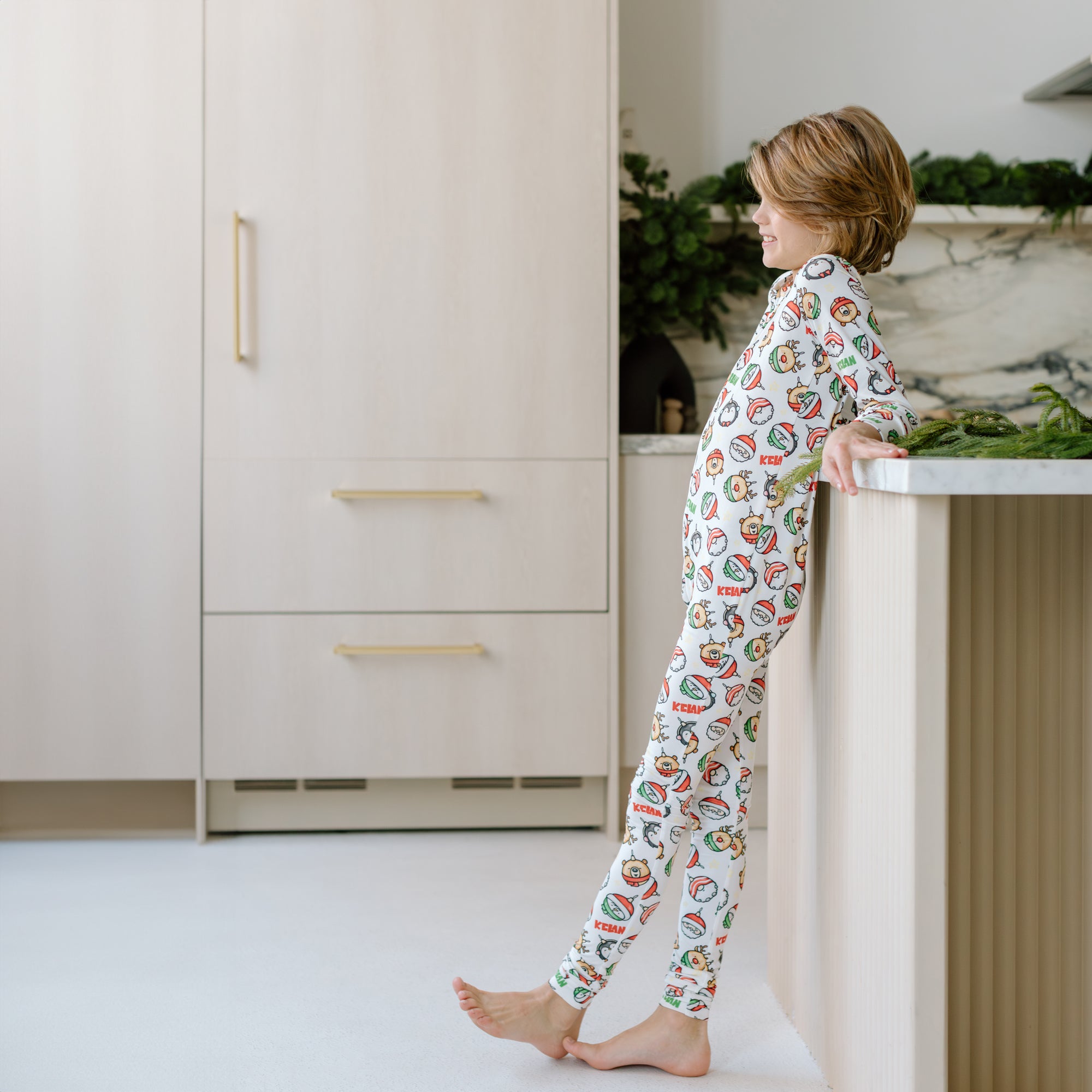 Holiday '25 - Kids Personalized Pyjamas ONESIE