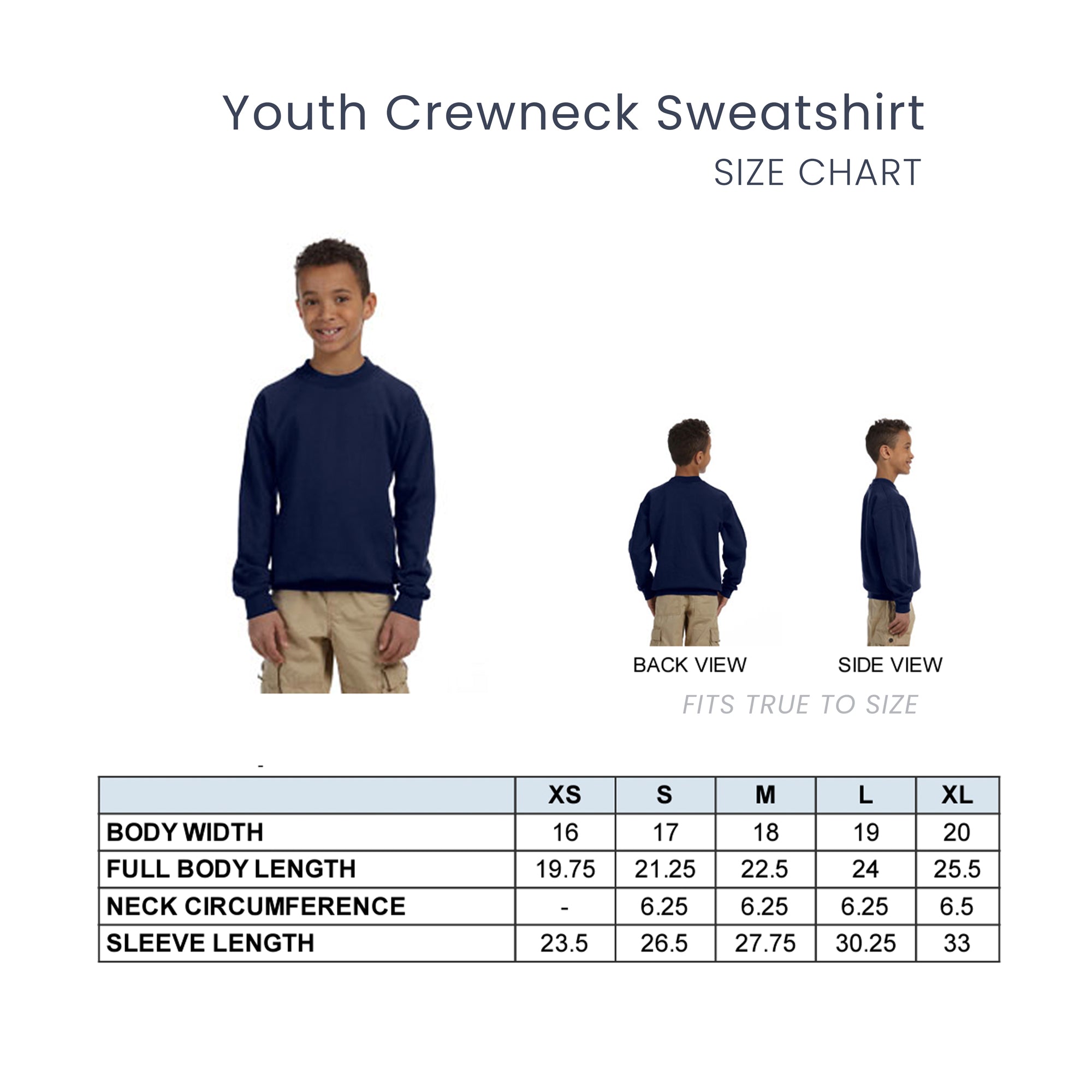 Holiday 2023 - PERSONALIZED SANTA'S CREW - FAMILY SWEATSHIRTS
