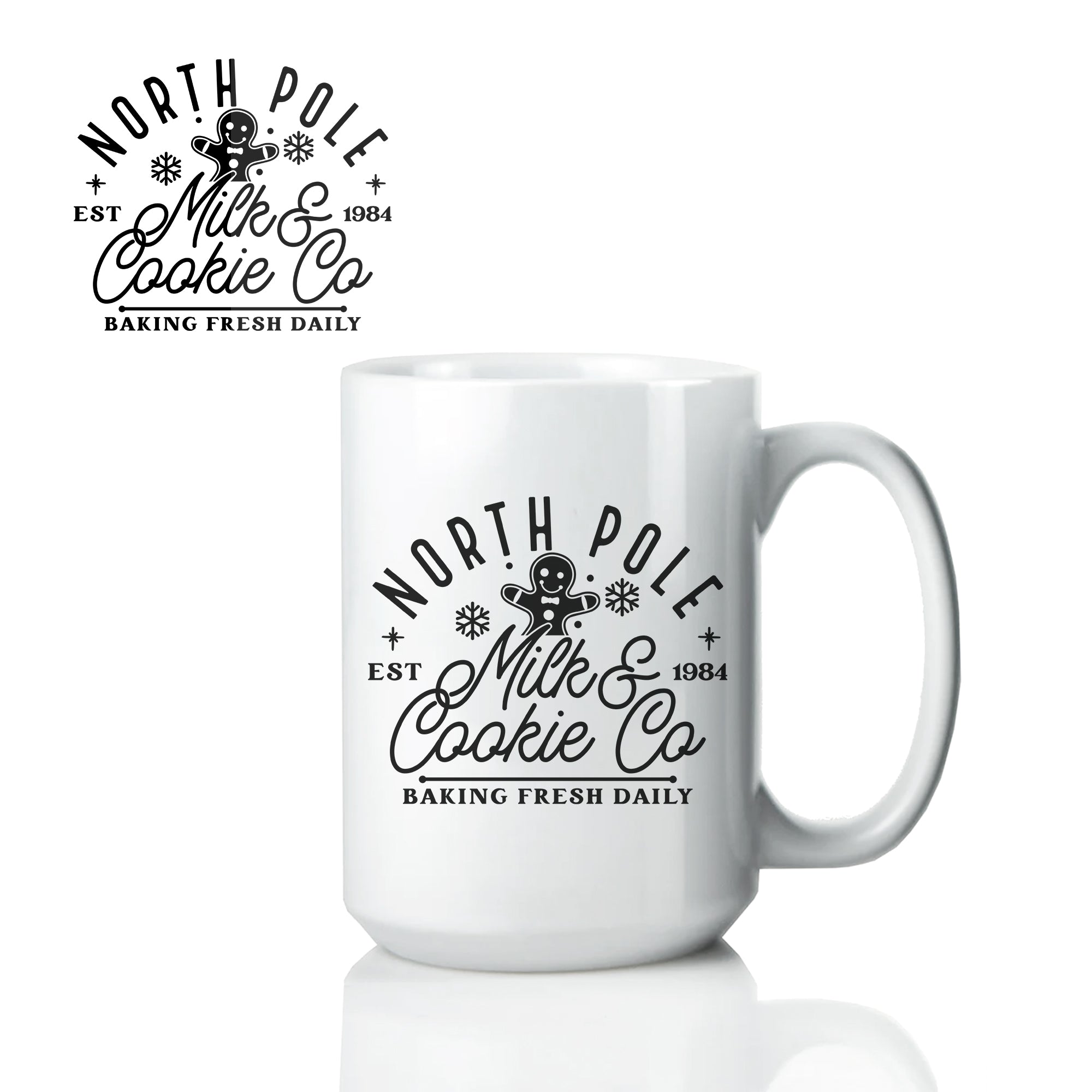 Holiday '23 - Non Personalized 15 oz Ceramic Mug
