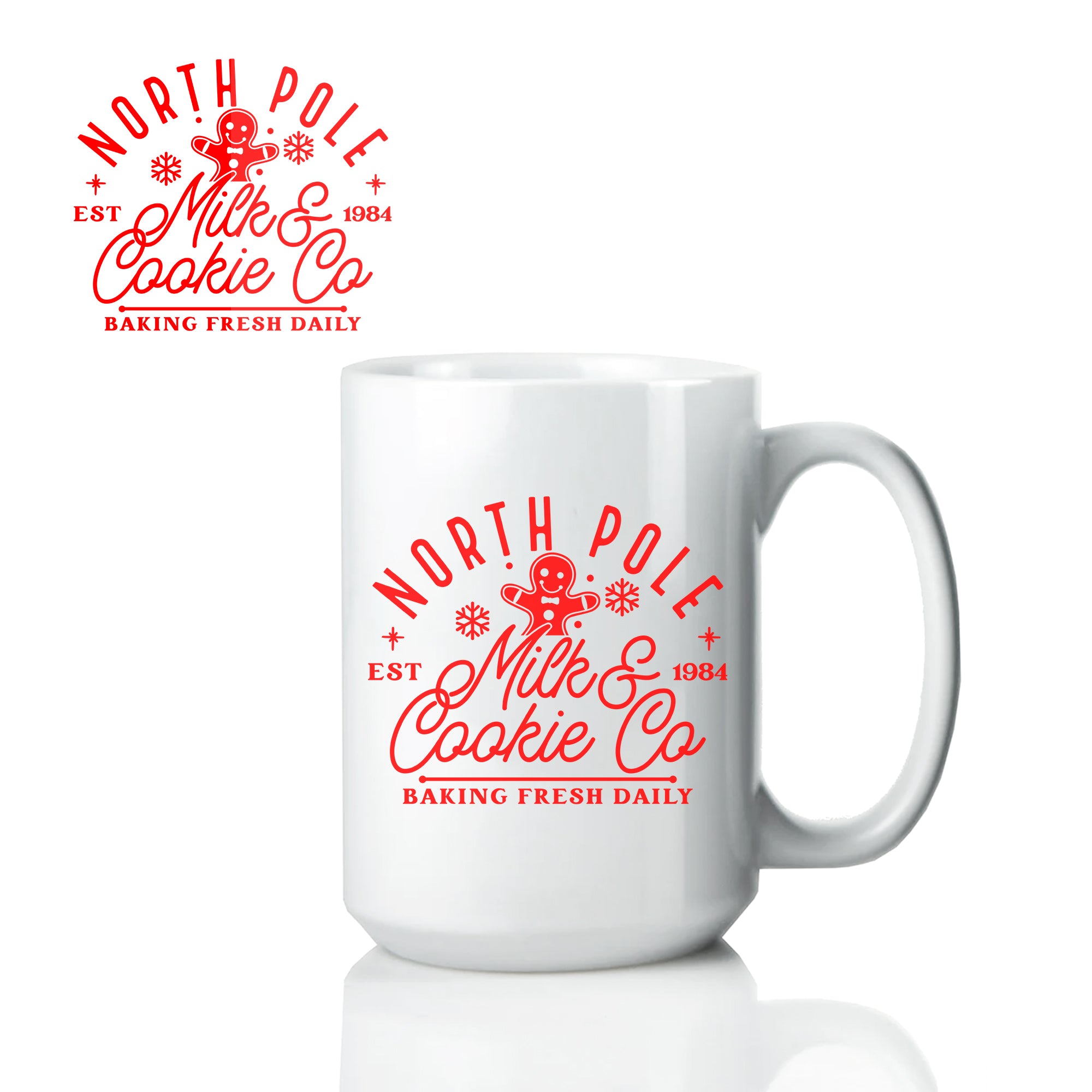 Holiday '23 - Non Personalized 15 oz Ceramic Mug