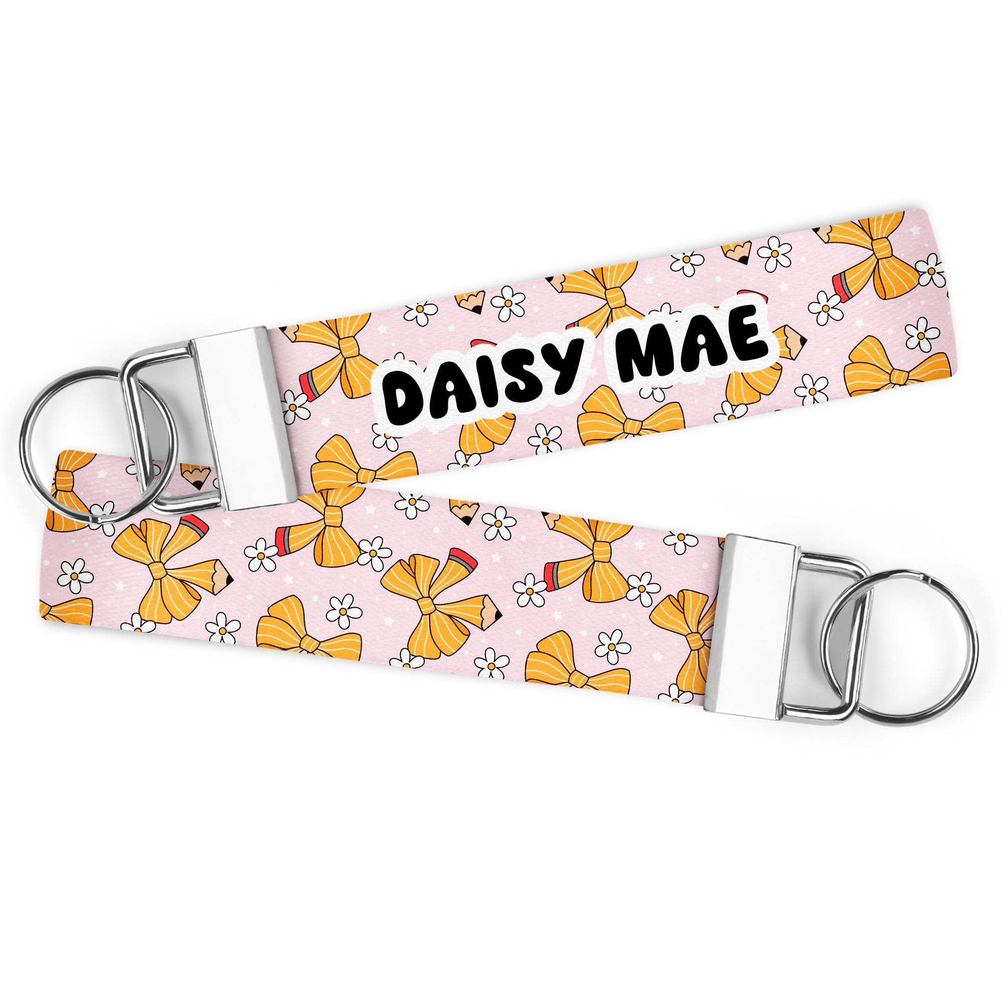 Pencil Bow Keychain '25 - Personalized