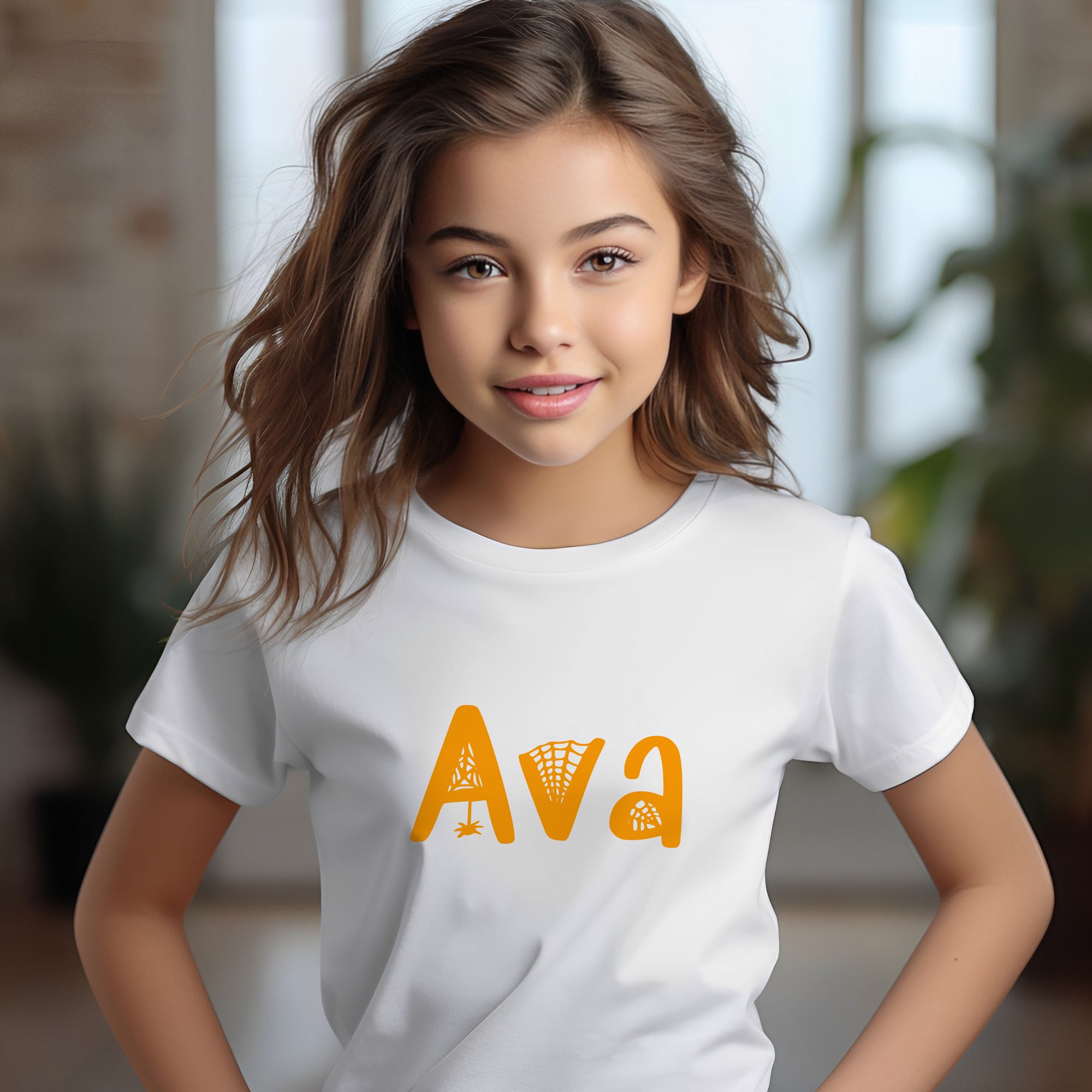 Kids Personalized Web font T-Shirt