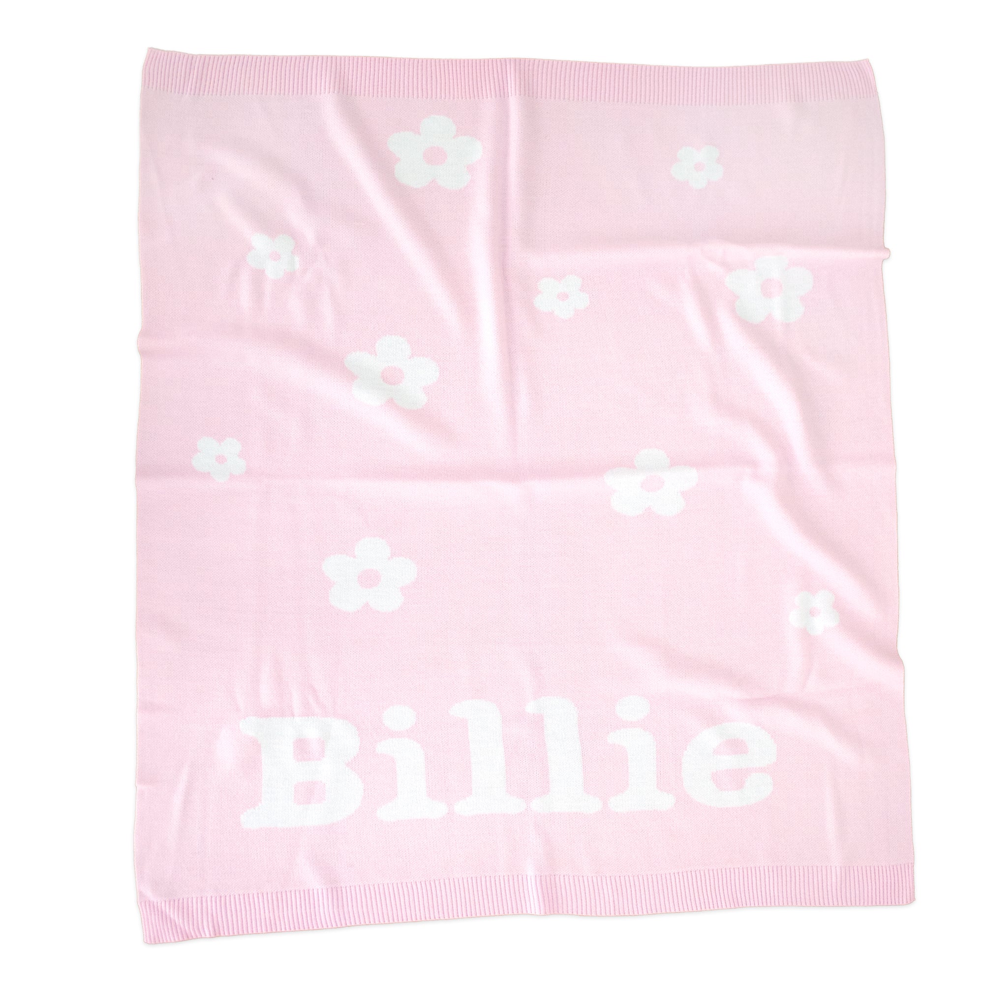 Flower Knit Blanket