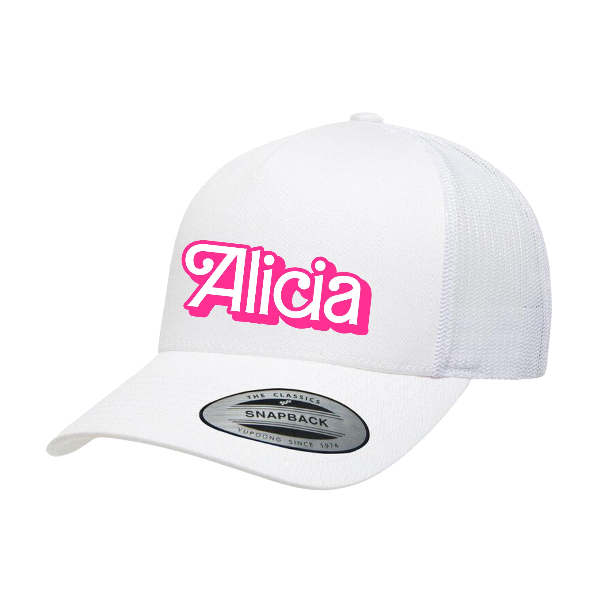 ADULT Personalized Hat - Pink World