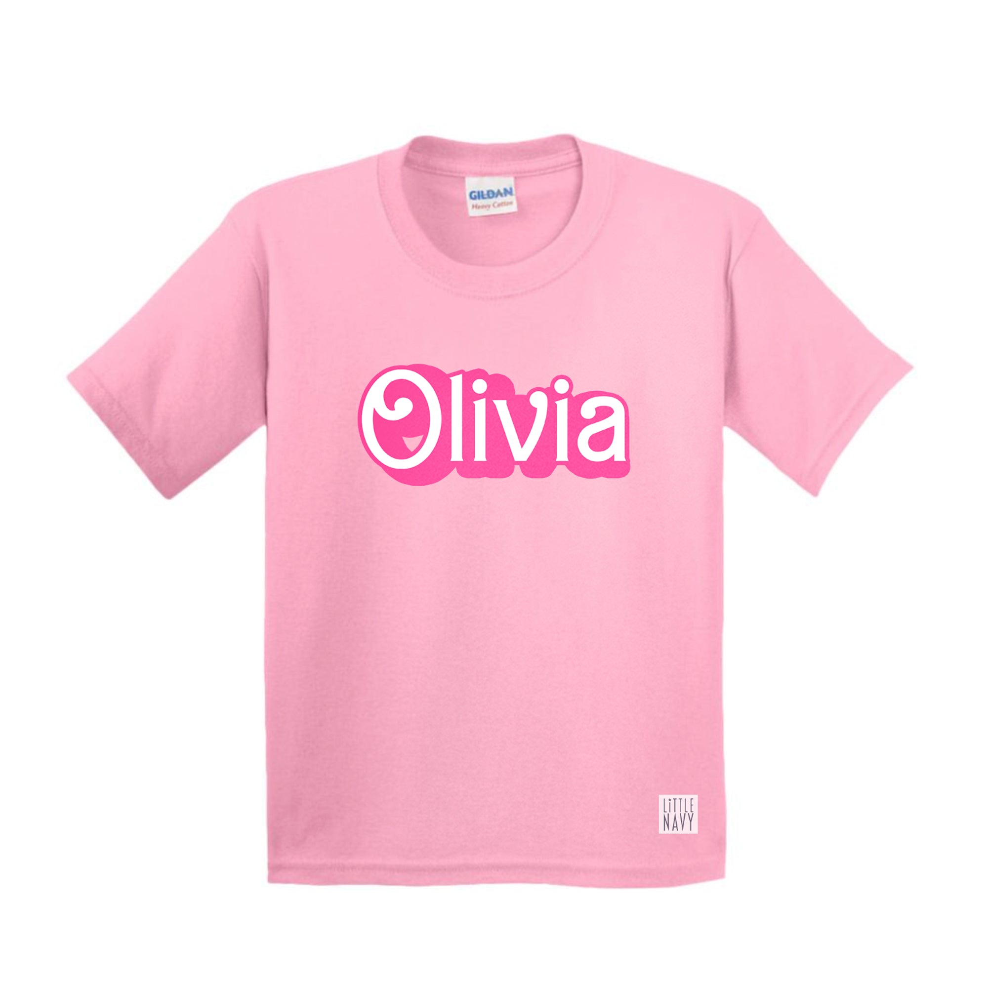Pink World Personalized T-Shirt