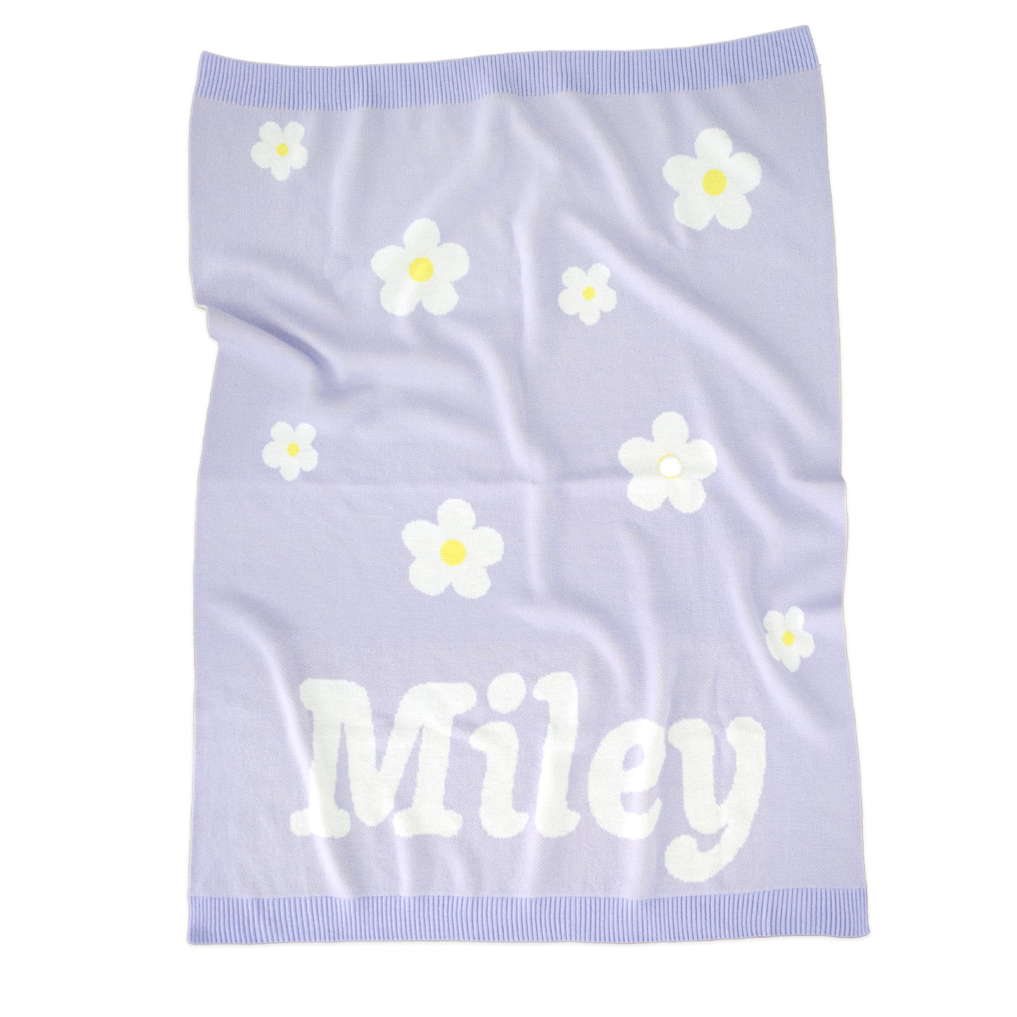 Flower Knit Blanket