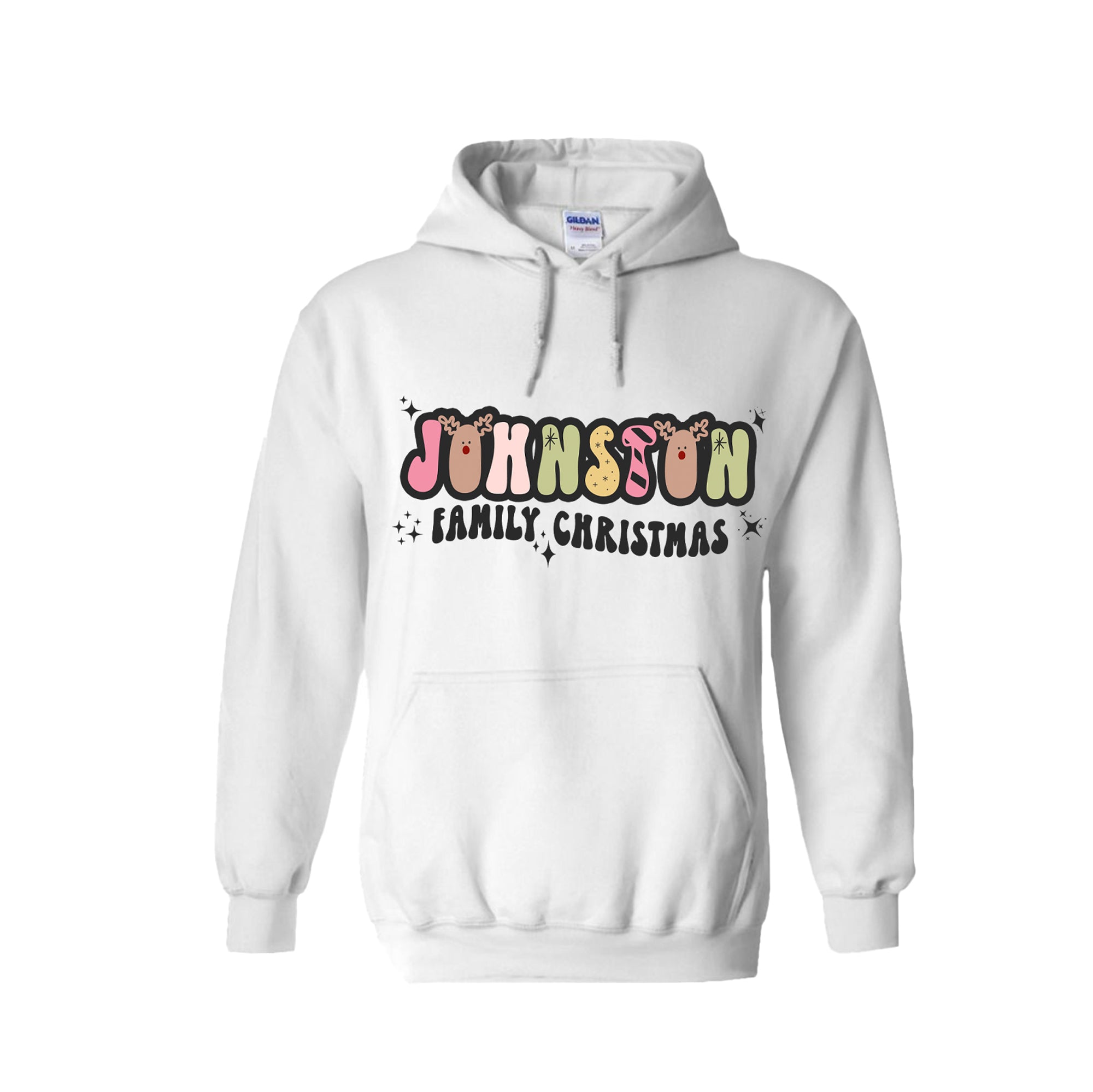 Holiday 2023 - PERSONALIZED RETRO COLOUR - FAMILY SWEATSHIRTS