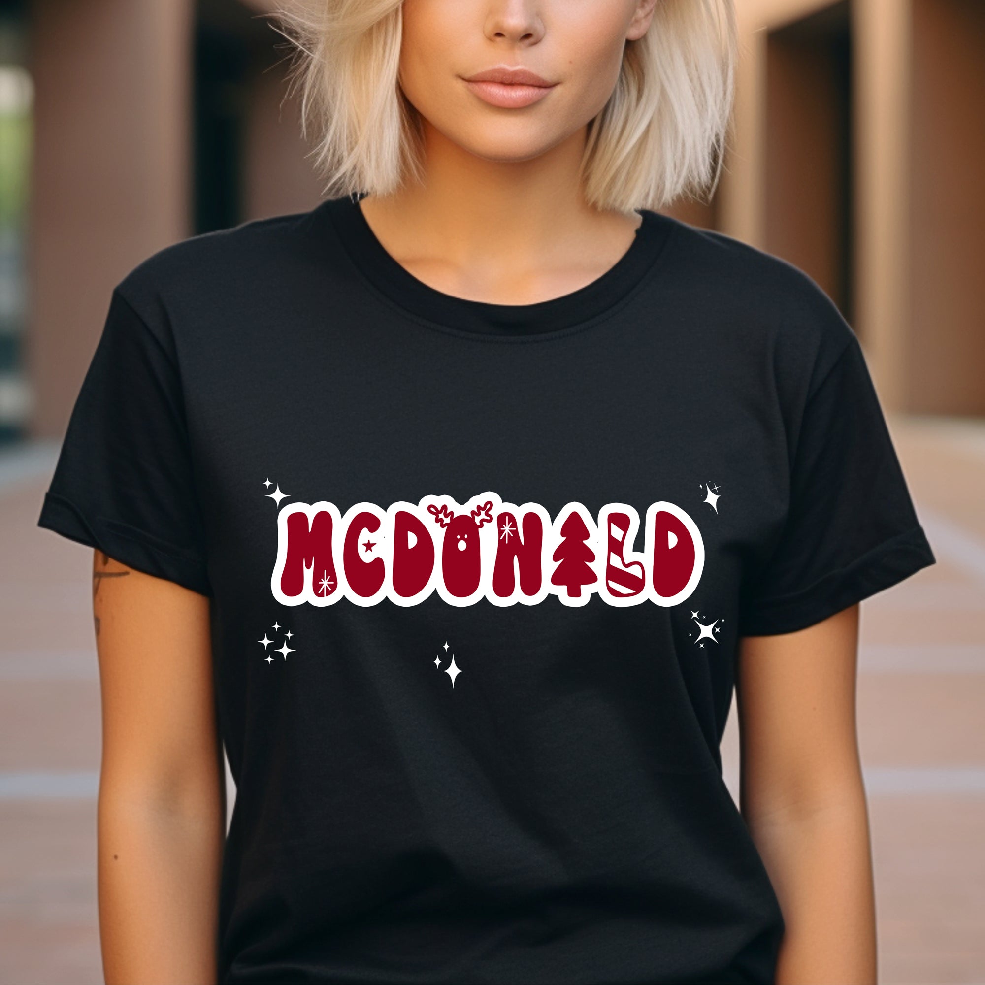 Holiday '23 - Personalized FAMILY BLACK T-Shirt