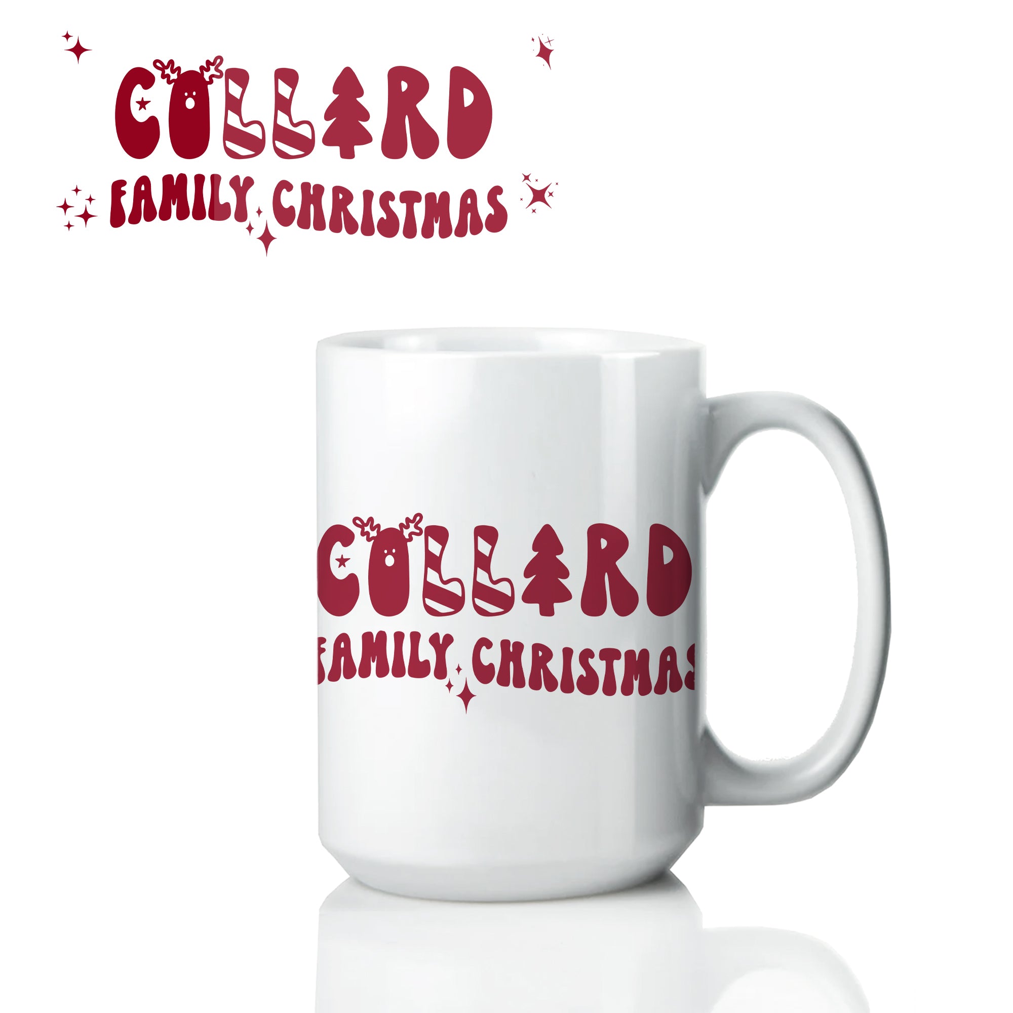 Holiday '23 -Personalized Family 15 oz Ceramic Mug