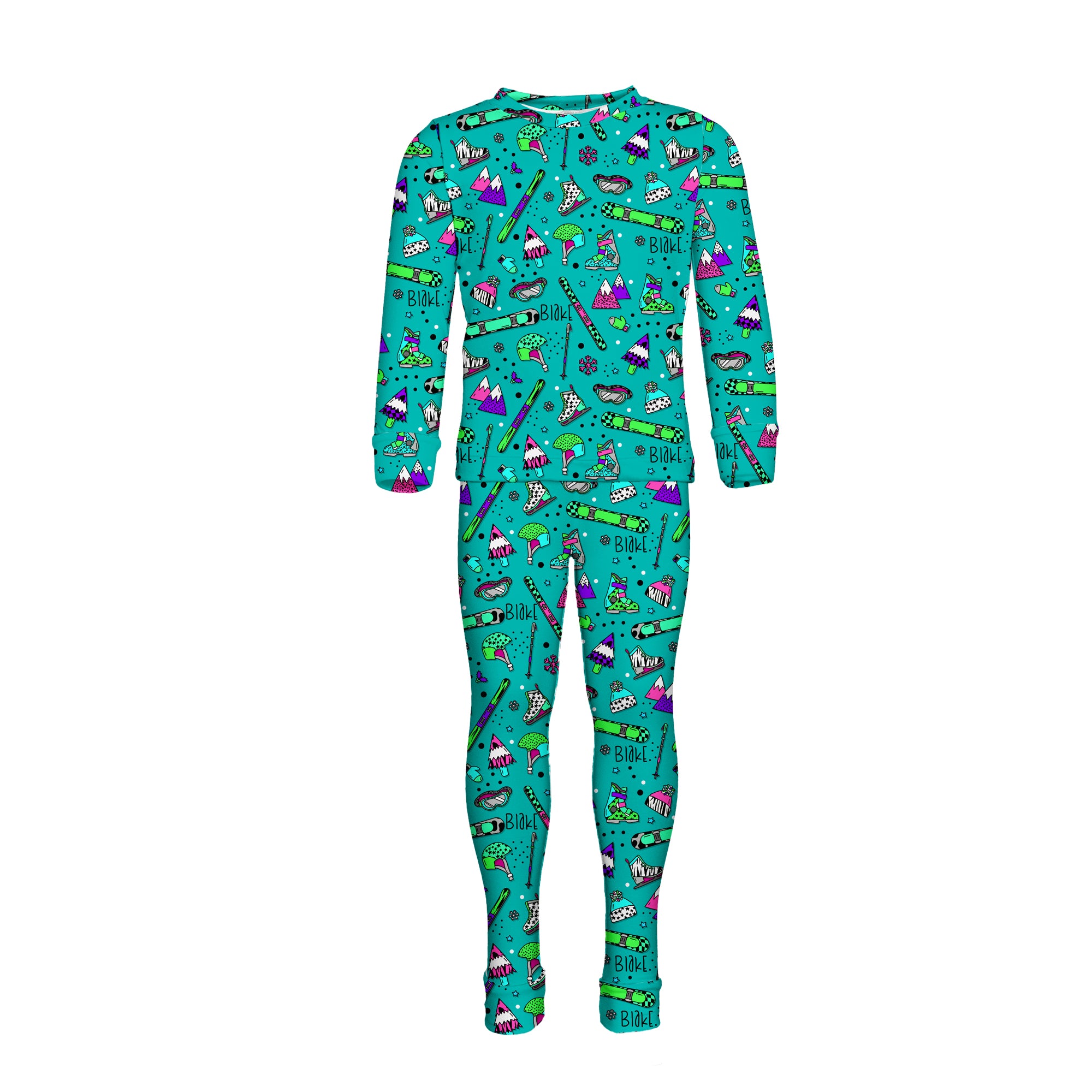 Retro Ski - Personalized Pyjamas