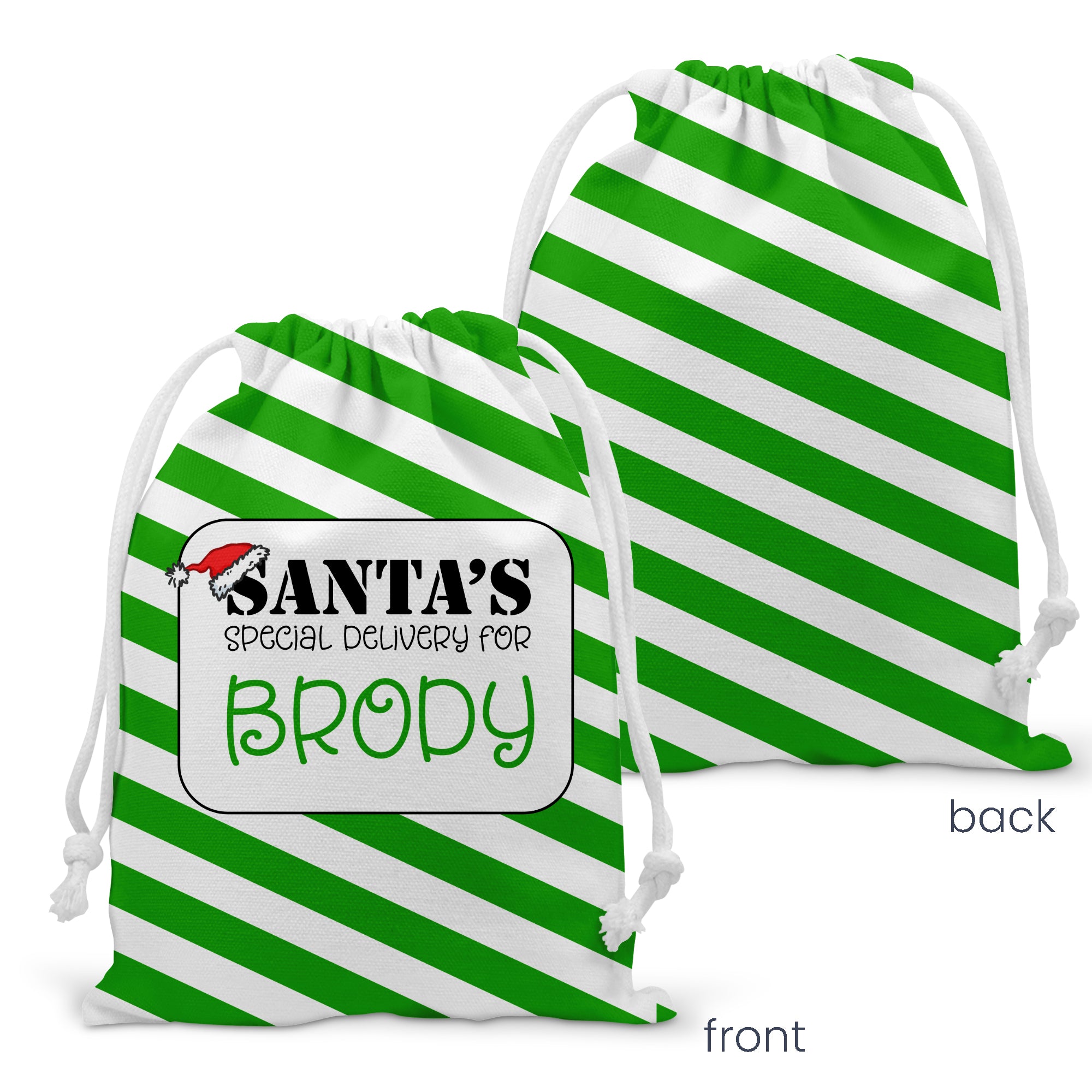 Holiday 2023 - Personalized Santa Sacks