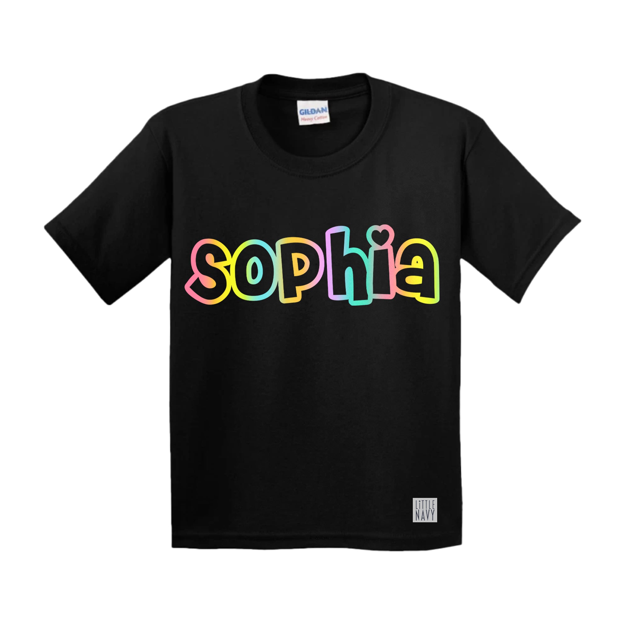 Summer 2023 - Rainbow Name T Shirt