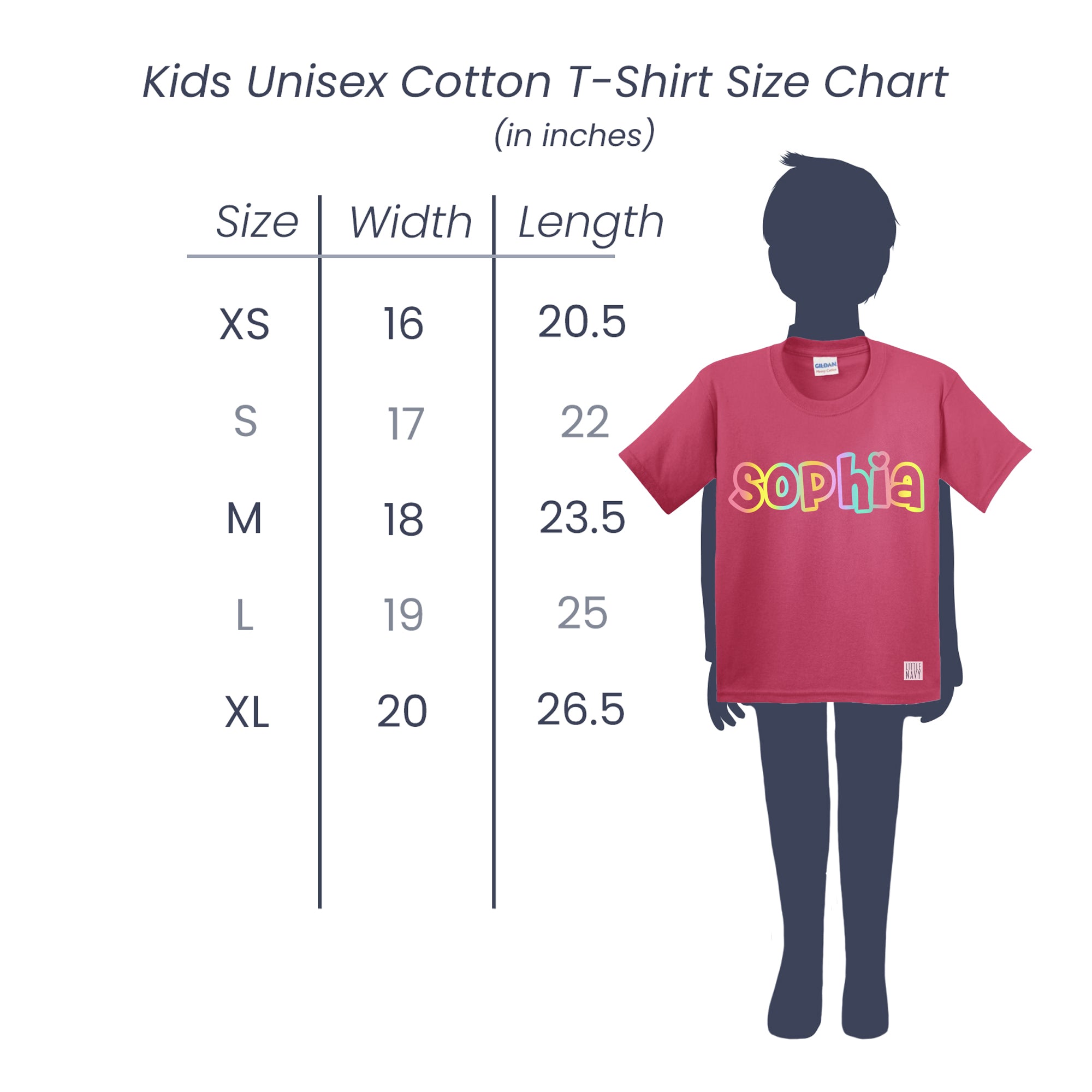 Summer 2023 - Rainbow Name T Shirt