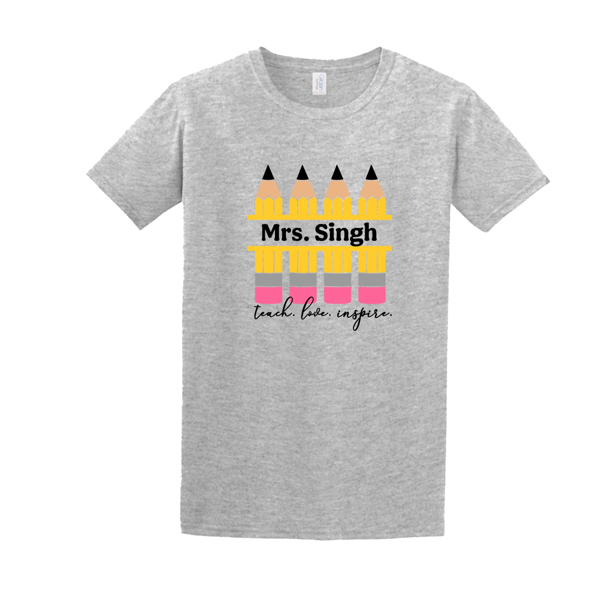 ADULT T-Shirt - Pencil Teacher T-Shirt