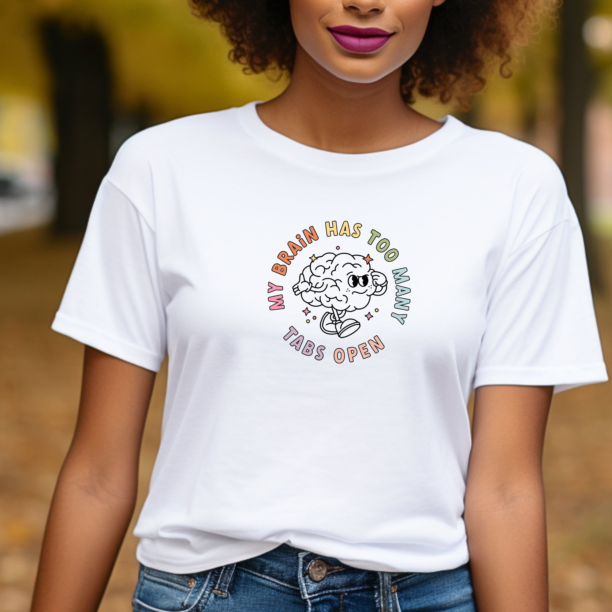 ADULT Unisex Too Many Tabs Open T-Shirt