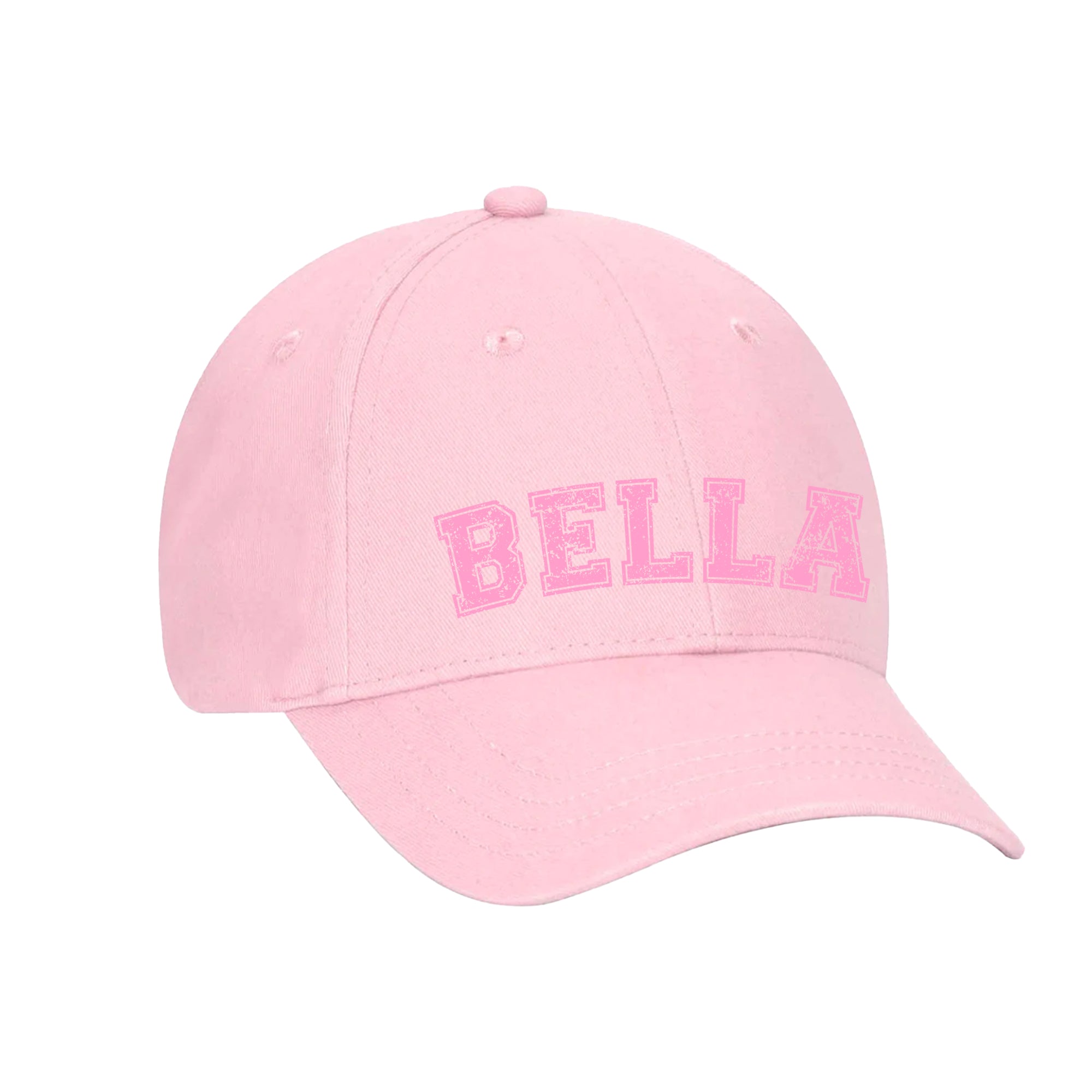 KIDS Personalized Hat - Distressed Varsity Name