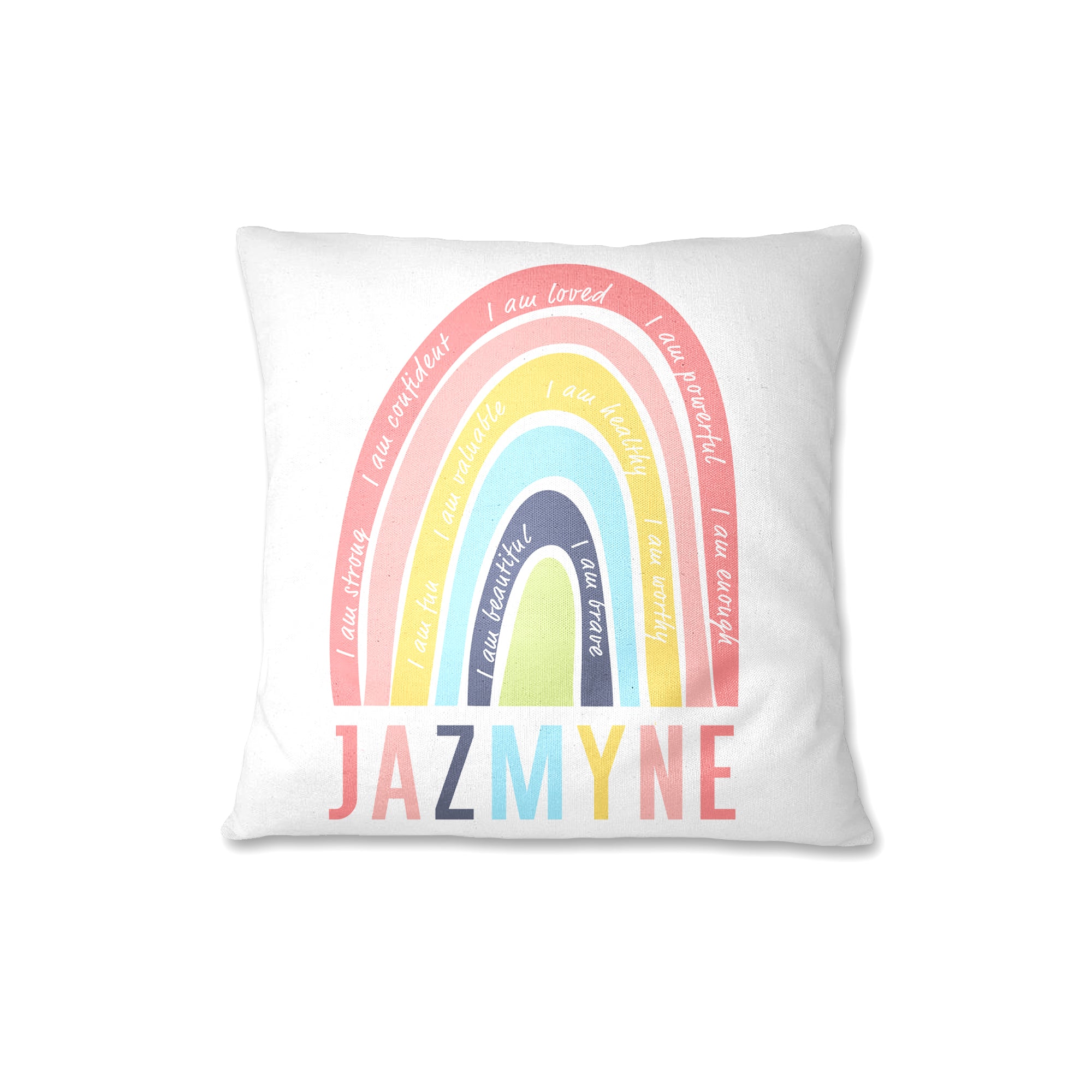 Personalized Affirmation Decorative Pillow