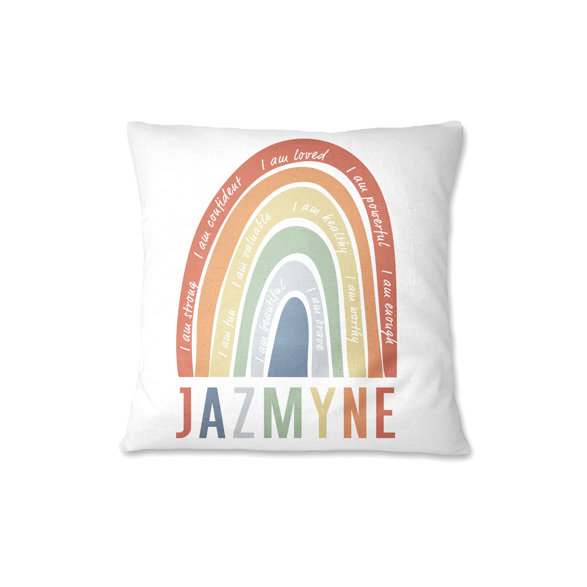 Personalized Affirmation Decorative Pillow