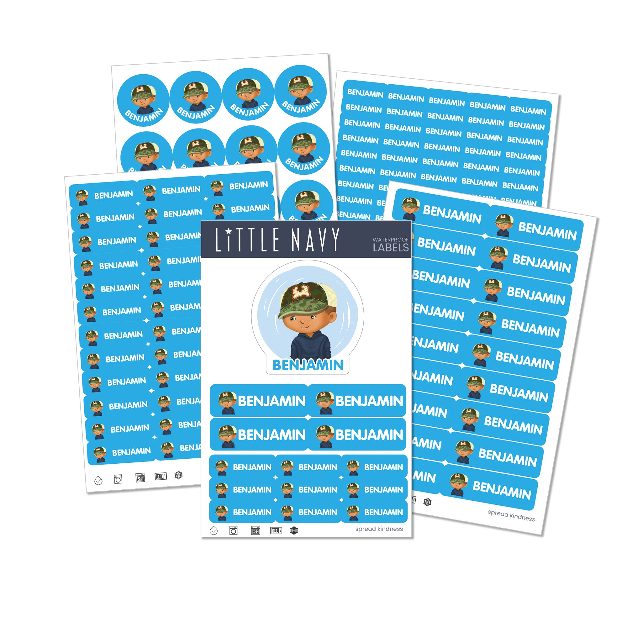 Ultimate Label Pack - 183 Waterproof Labels (LITTLE ME)