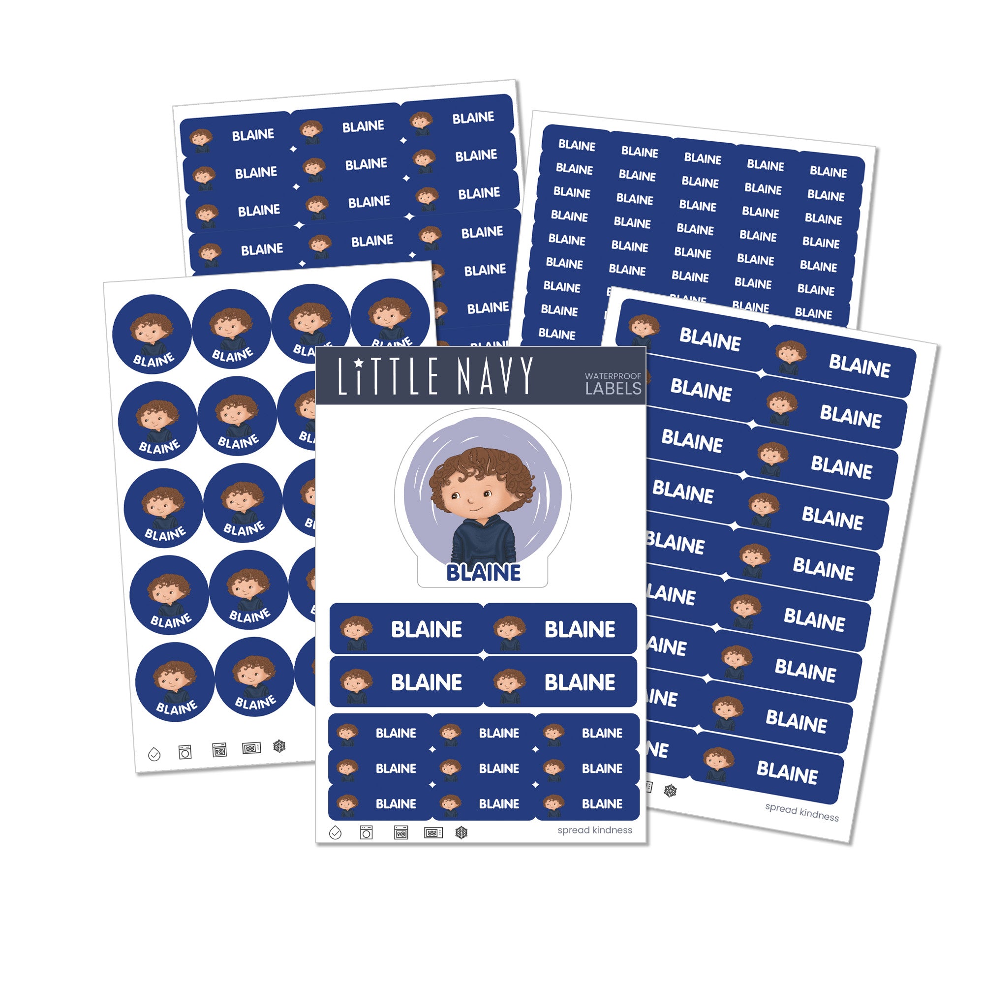 Ultimate Label Pack - 183 Waterproof Labels (LITTLE ME)