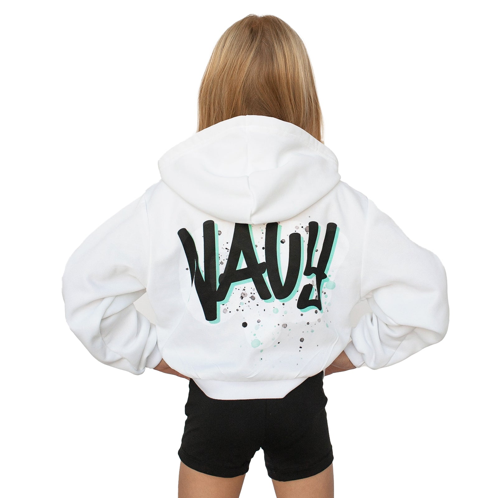Personalized Cropped Athletic Hoodie