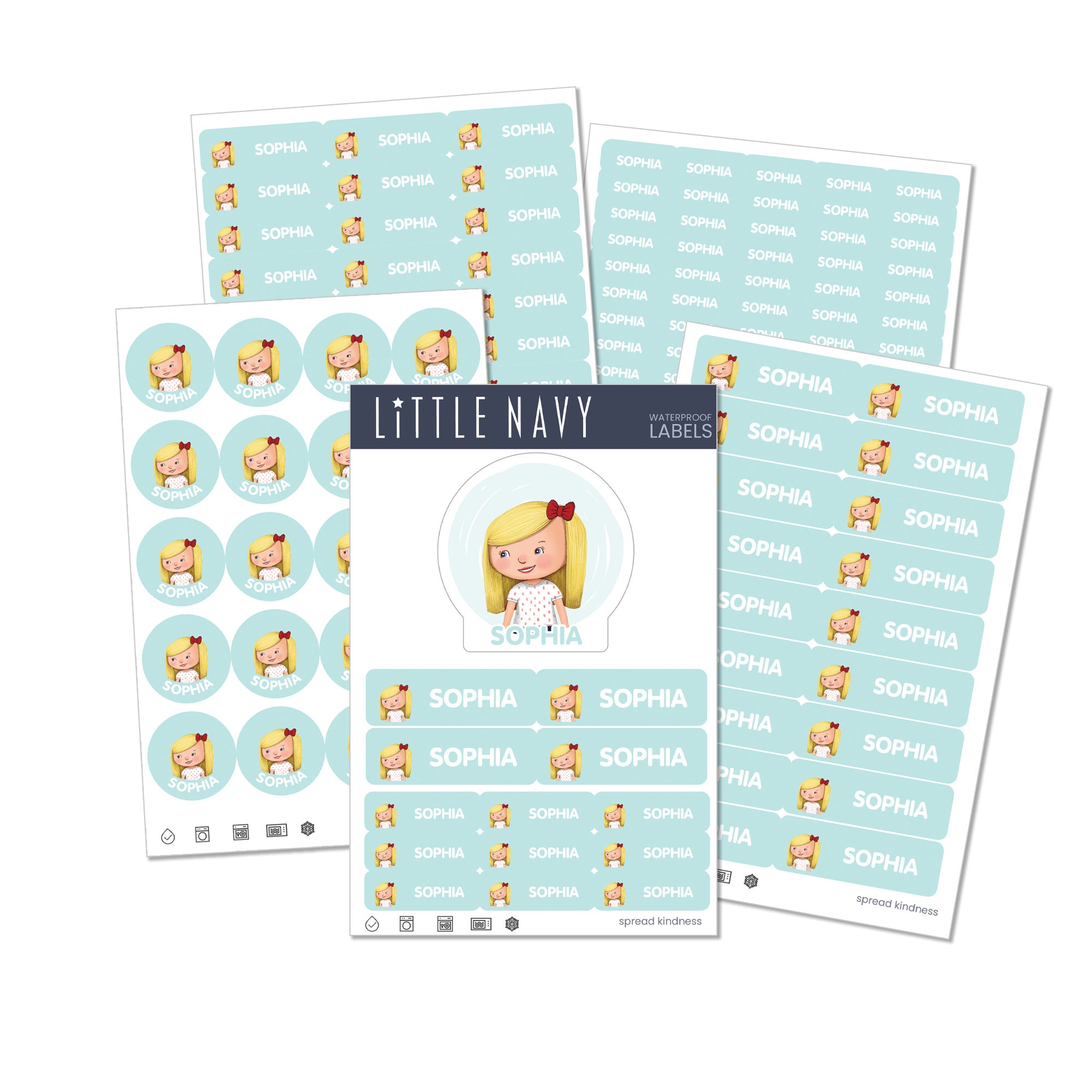 Ultimate Label Pack - 183 Waterproof Labels (LITTLE ME)