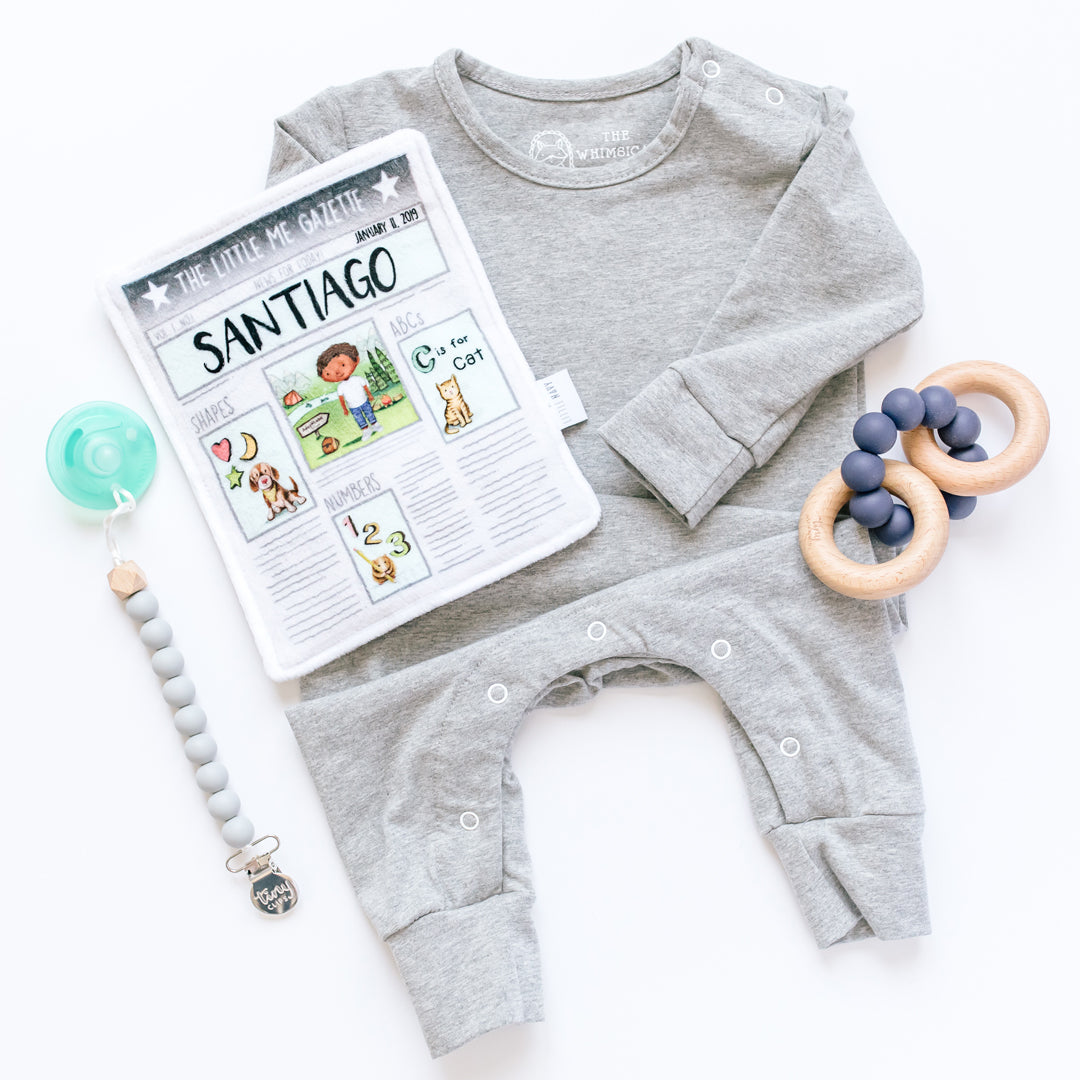 Little Me Crinkle Newspaper