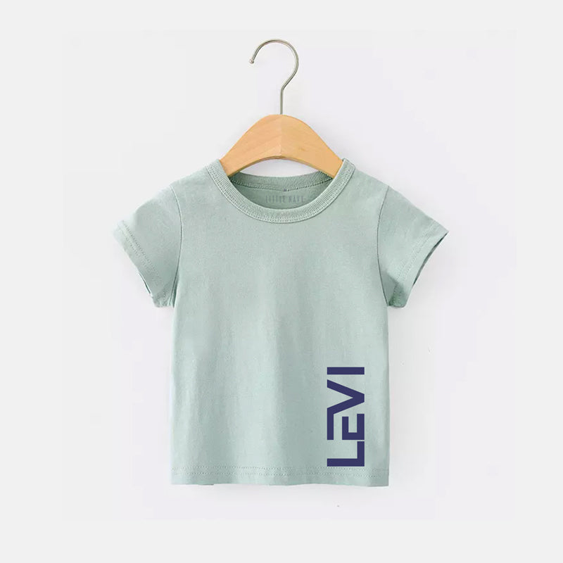 Personalized Side Name T-Shirt