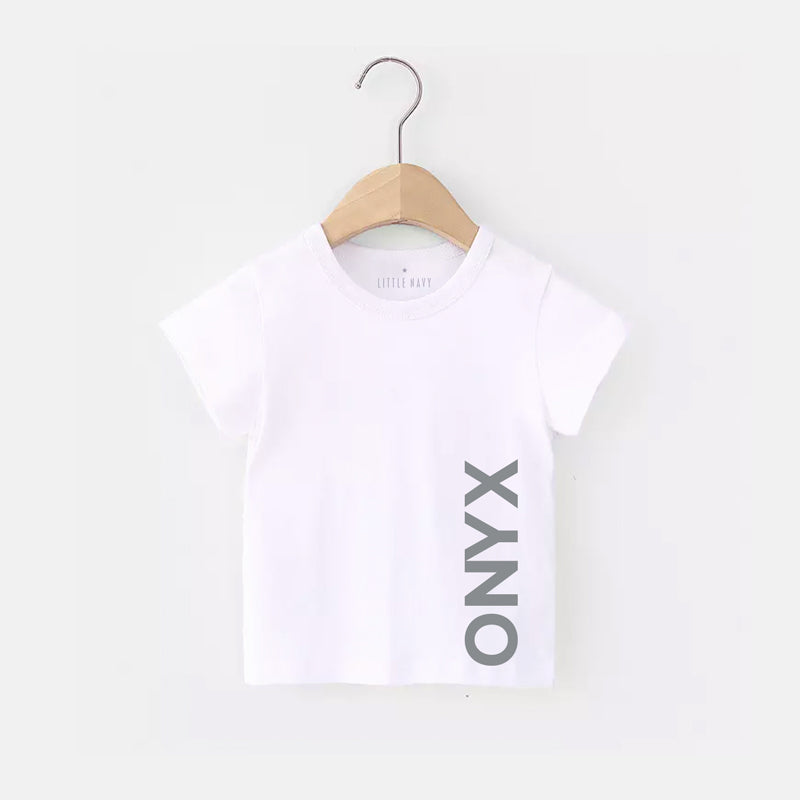 Personalized Side Name T-Shirt