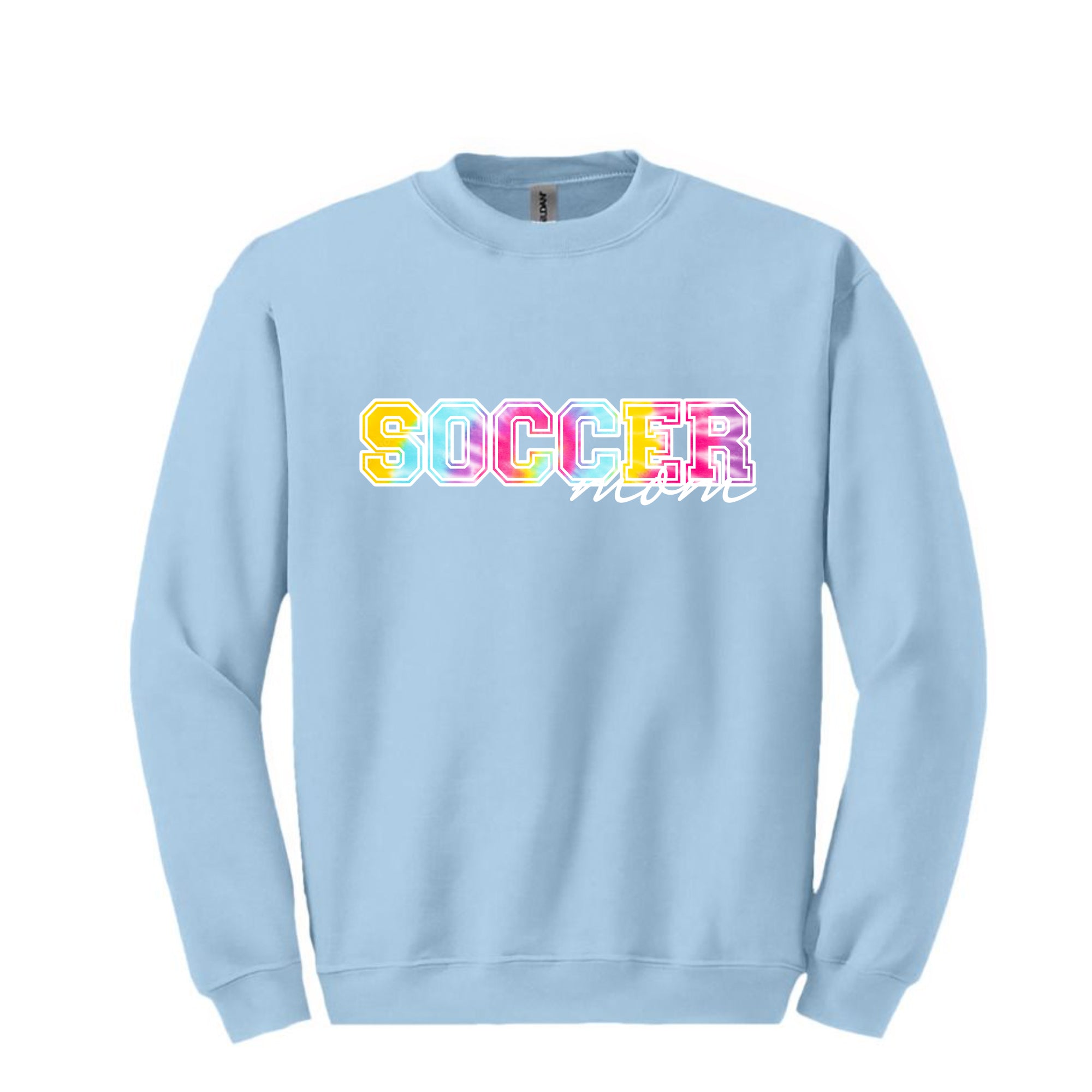 ADULT Long Sleeve Sweatshirt - Tie Dye MOM