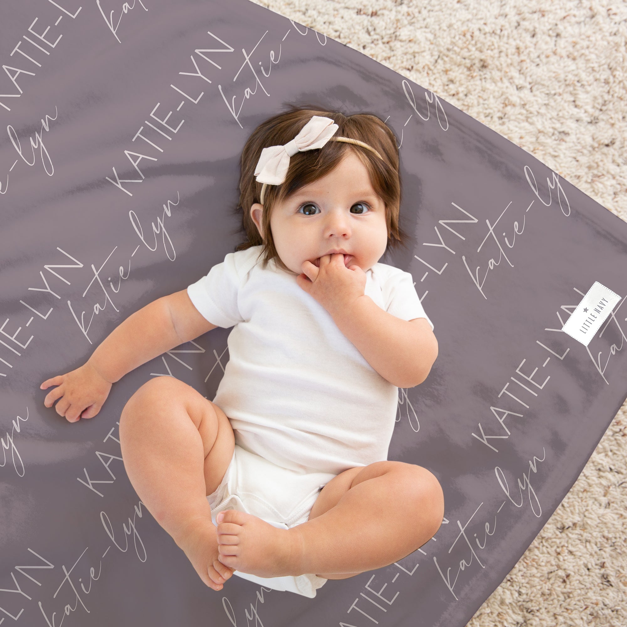 CLASSIC Personalized Blanket (MINKY +  SWADDLE)