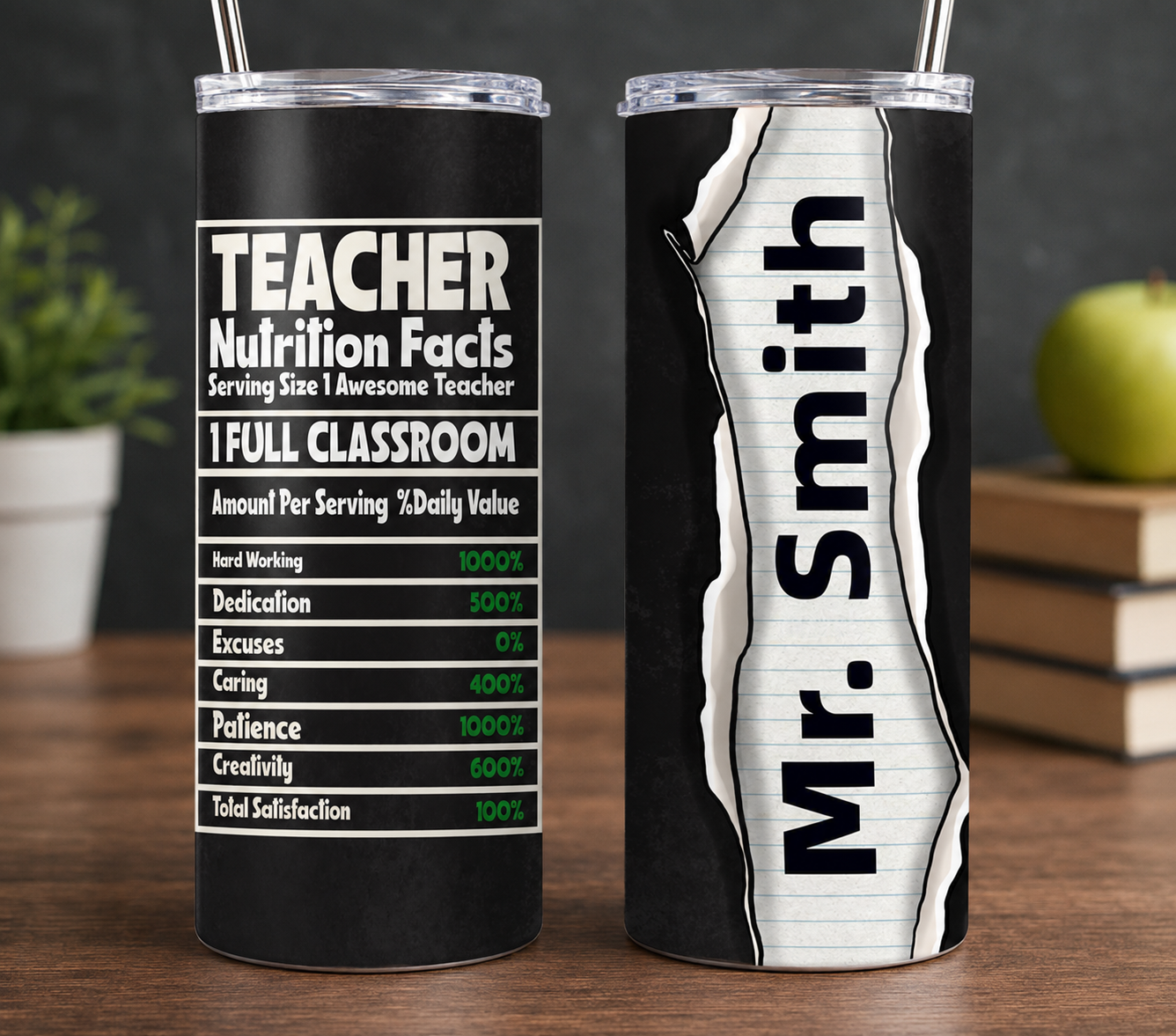 NEW Teacher Tumbler - Personalized
