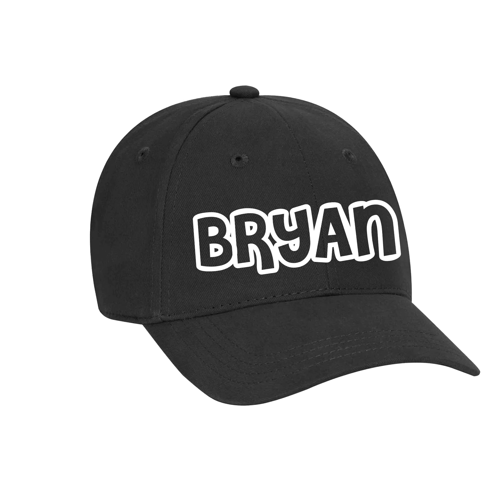 KIDS Personalized Hat -Outline Name