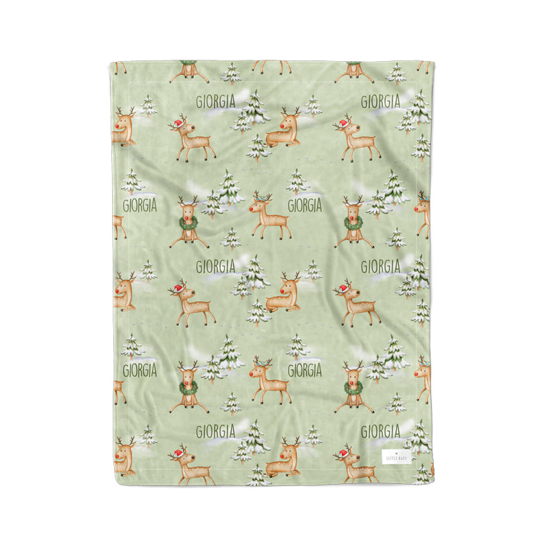 Holiday 2025- Personalized Name Blanket