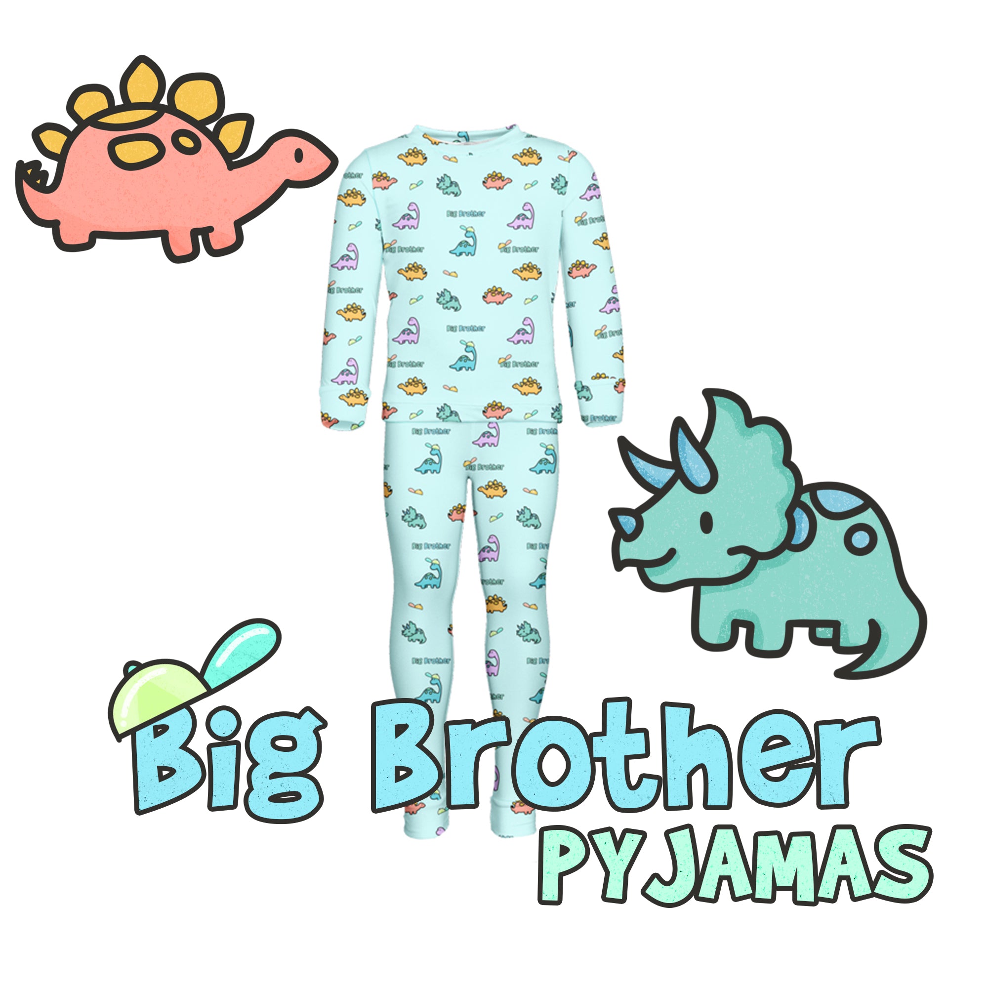 Big Brother Dino Pyjamas
