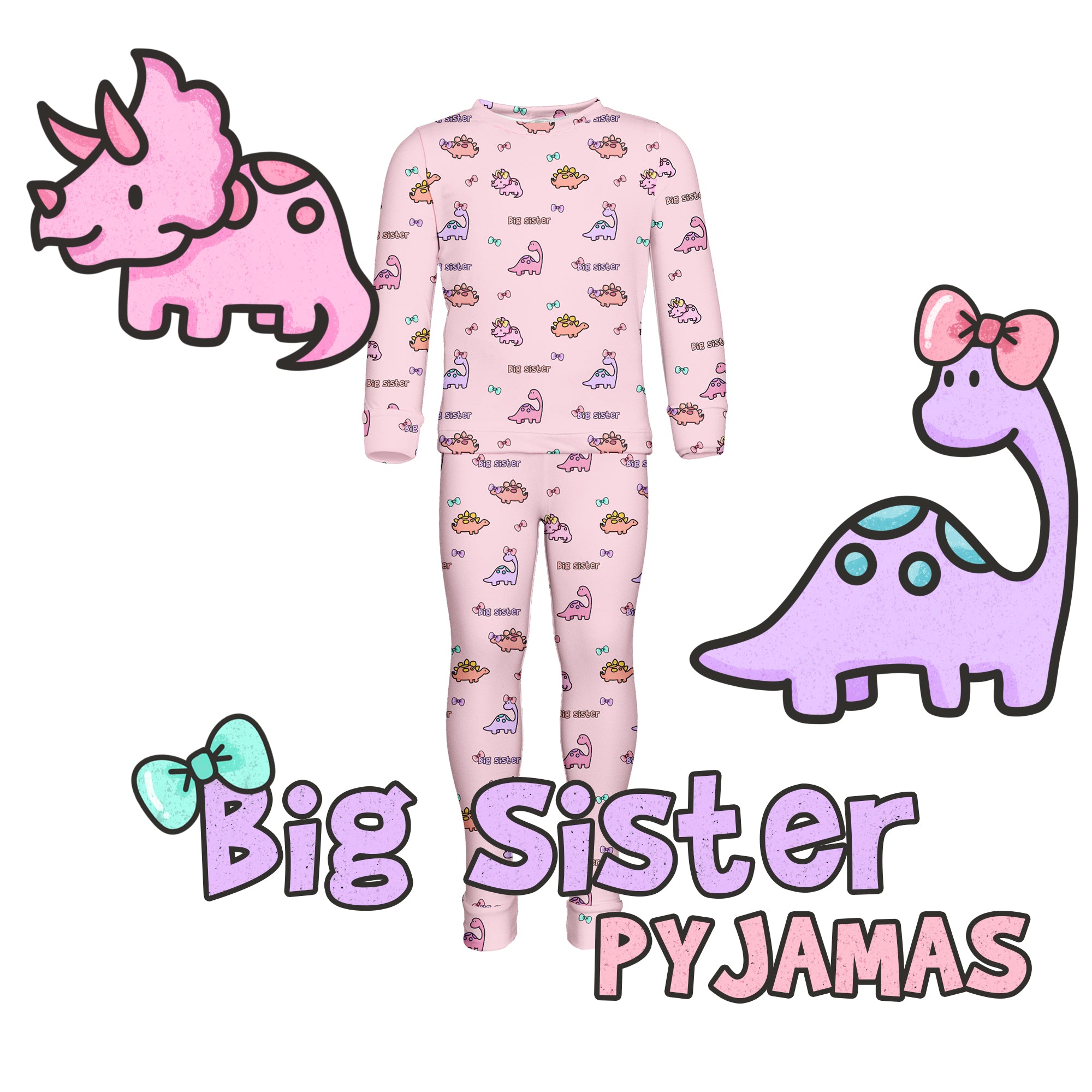Big Sister Dino Pyjamas