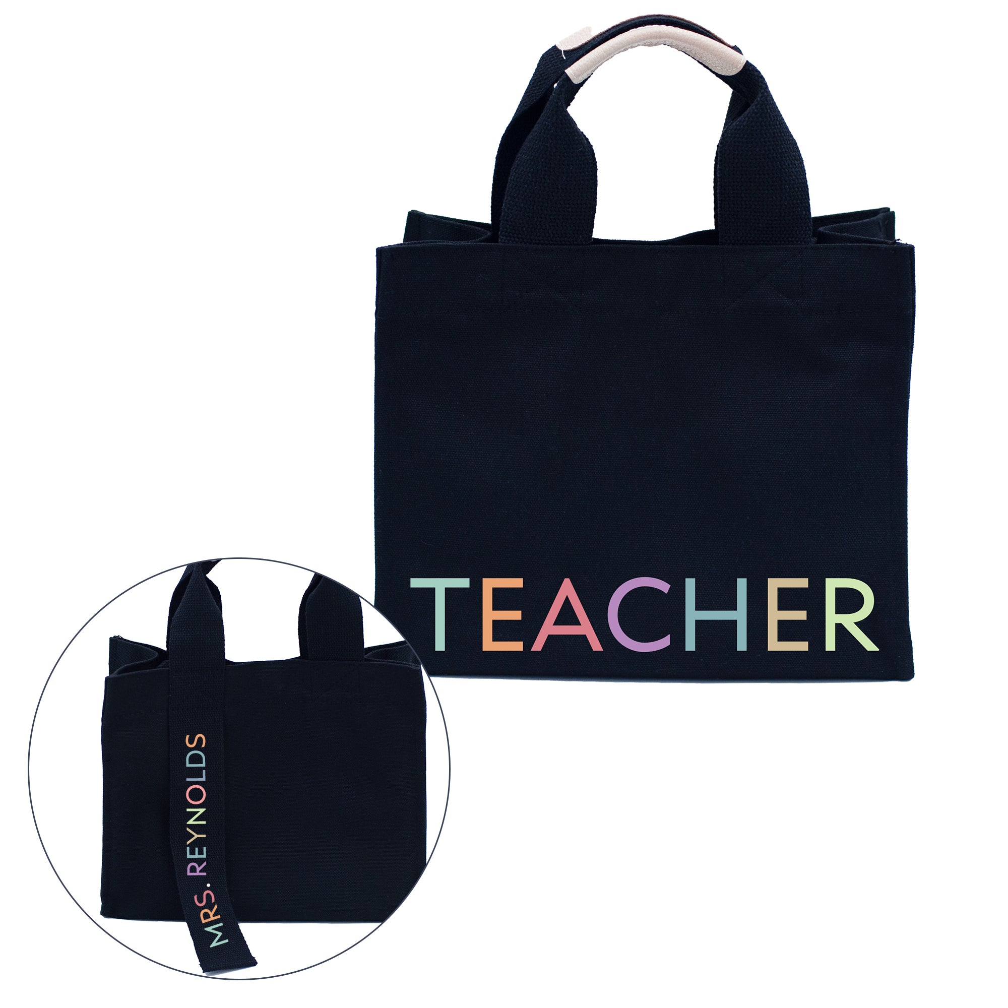 Modern Personalized Tote Bag