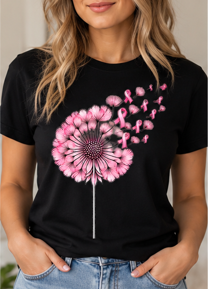 Dandelion Wish - Breast Cancer Awareness