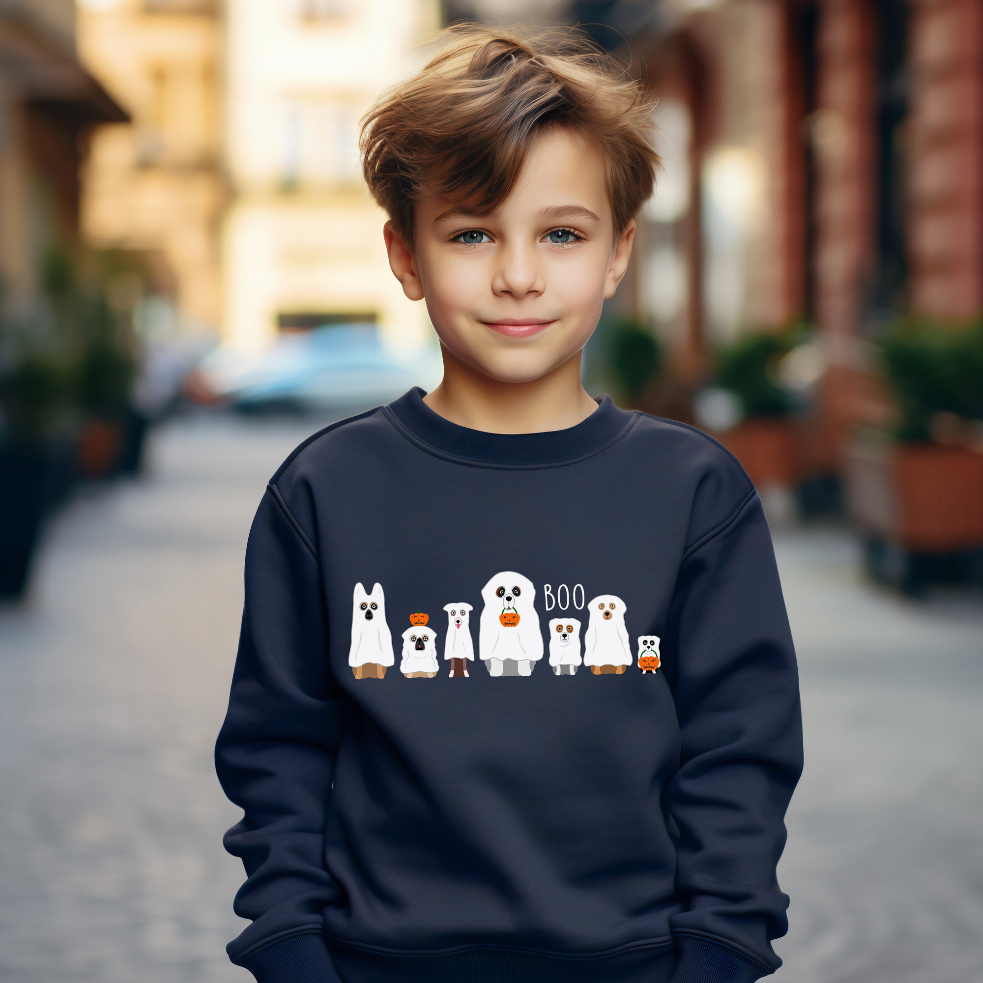 Kids BooDog - Crewneck Sweatshirt