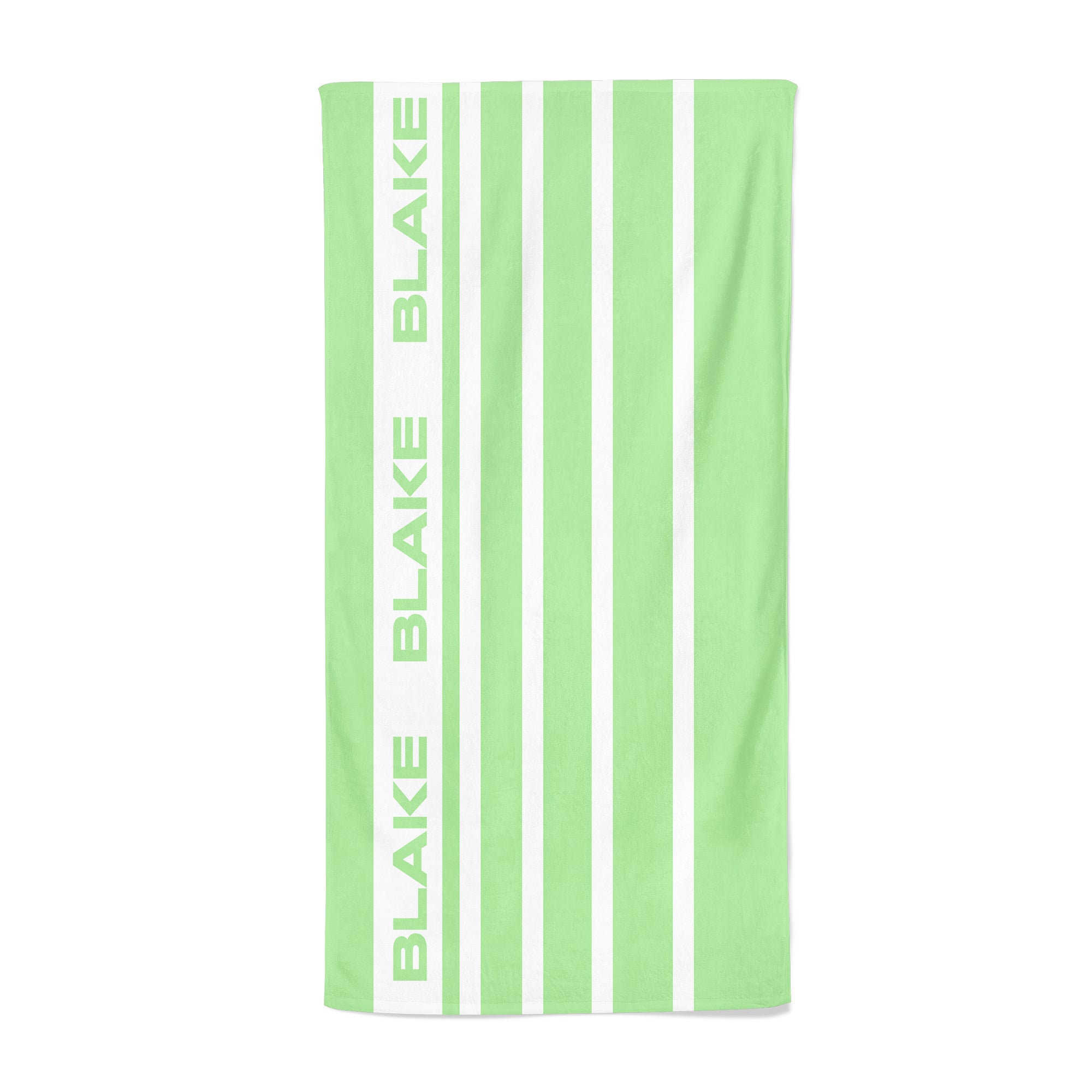 Colour Stripe - Personalized Beach Towel