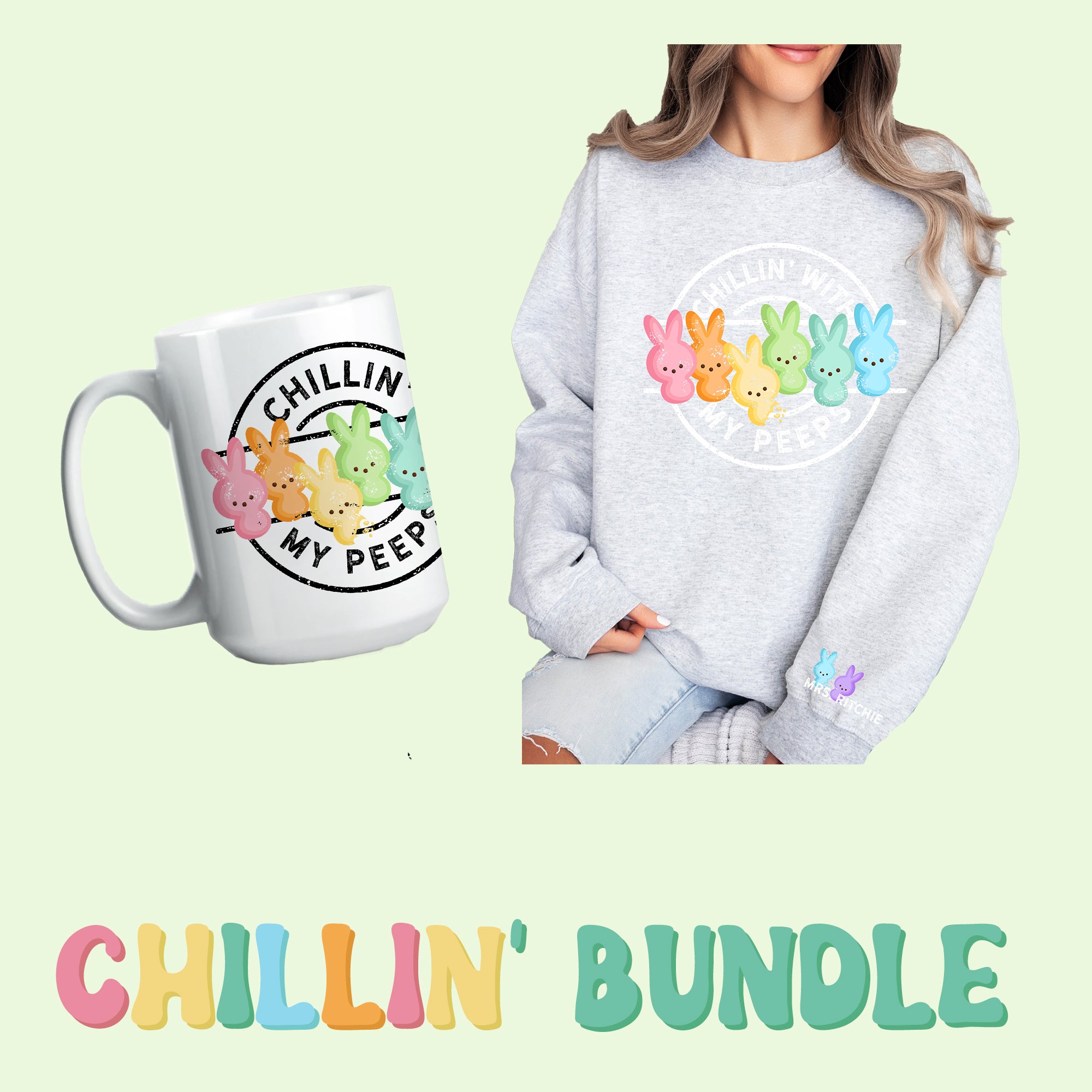 Easter '24 - Chillin' with My Peeps - Bunnies BUNDLE