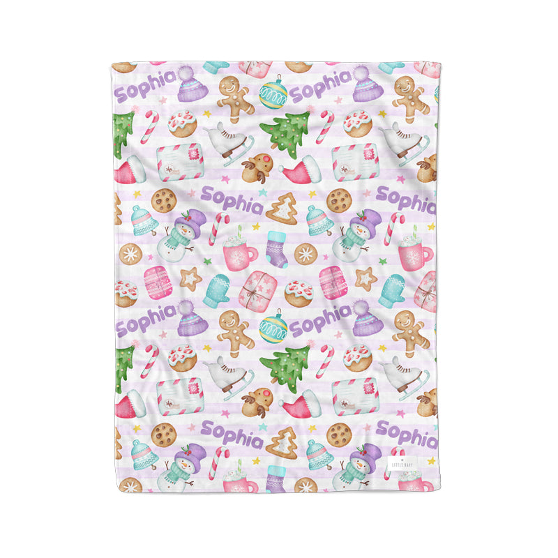 Holiday 2025- Personalized Name Blanket