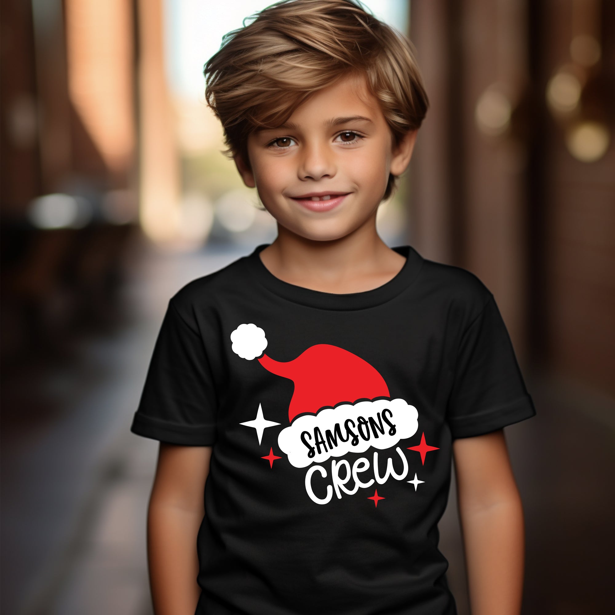 Holiday '23 - Personalized FAMILY BLACK T-Shirt