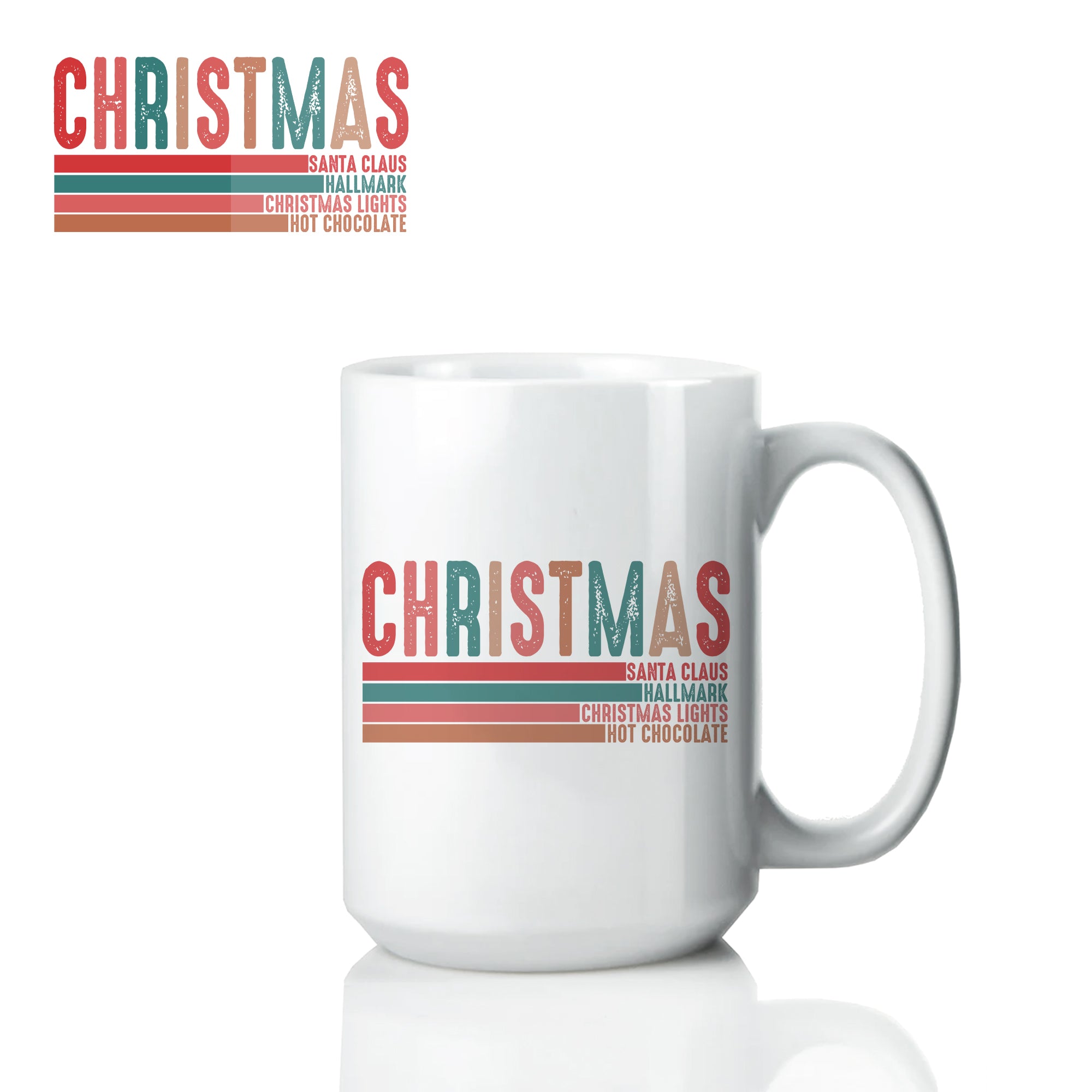 Holiday '23 - Non Personalized 15 oz Ceramic Mug